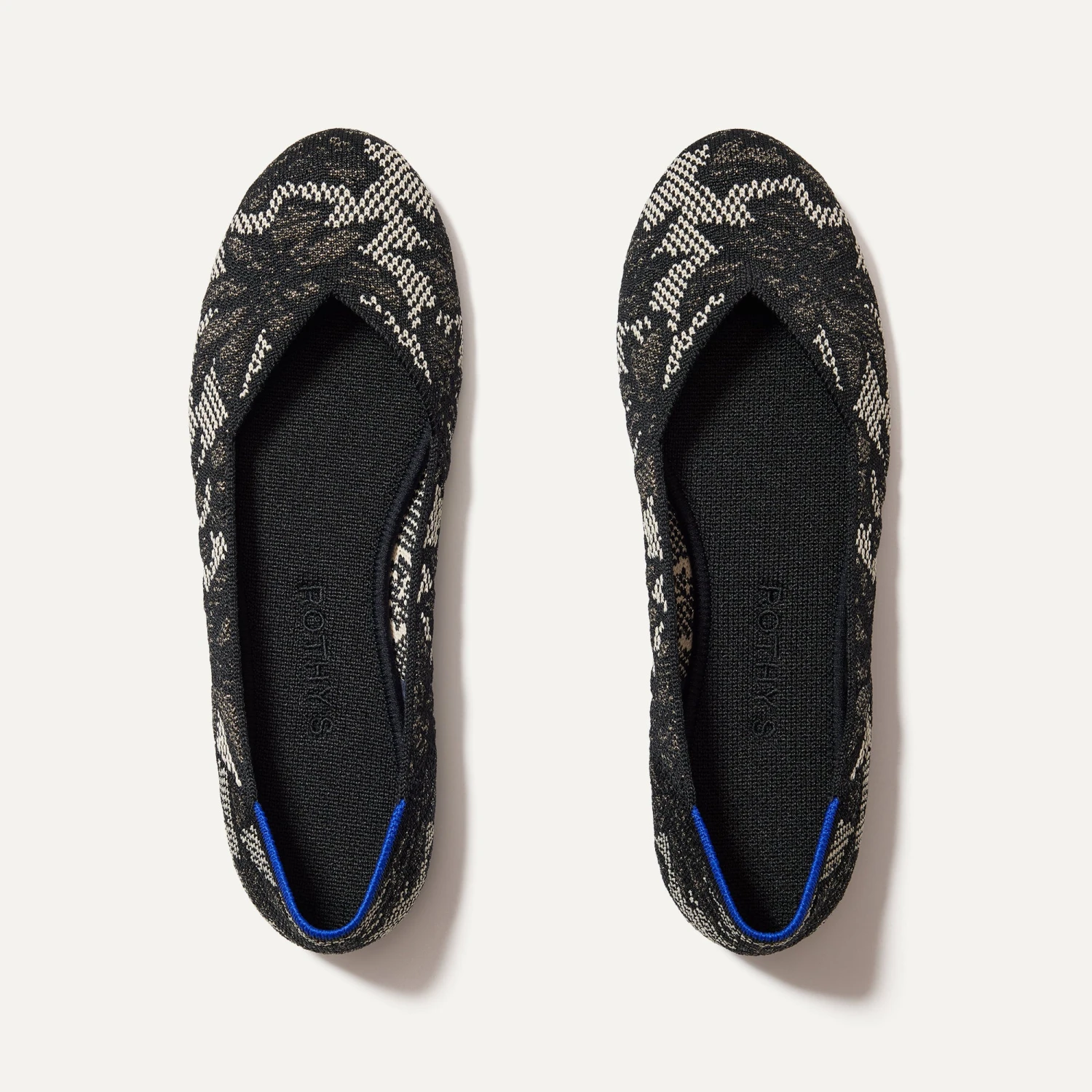 Rothy's The Flat - Black Chantilly 1 Rothy's The Flat - Black Chantilly