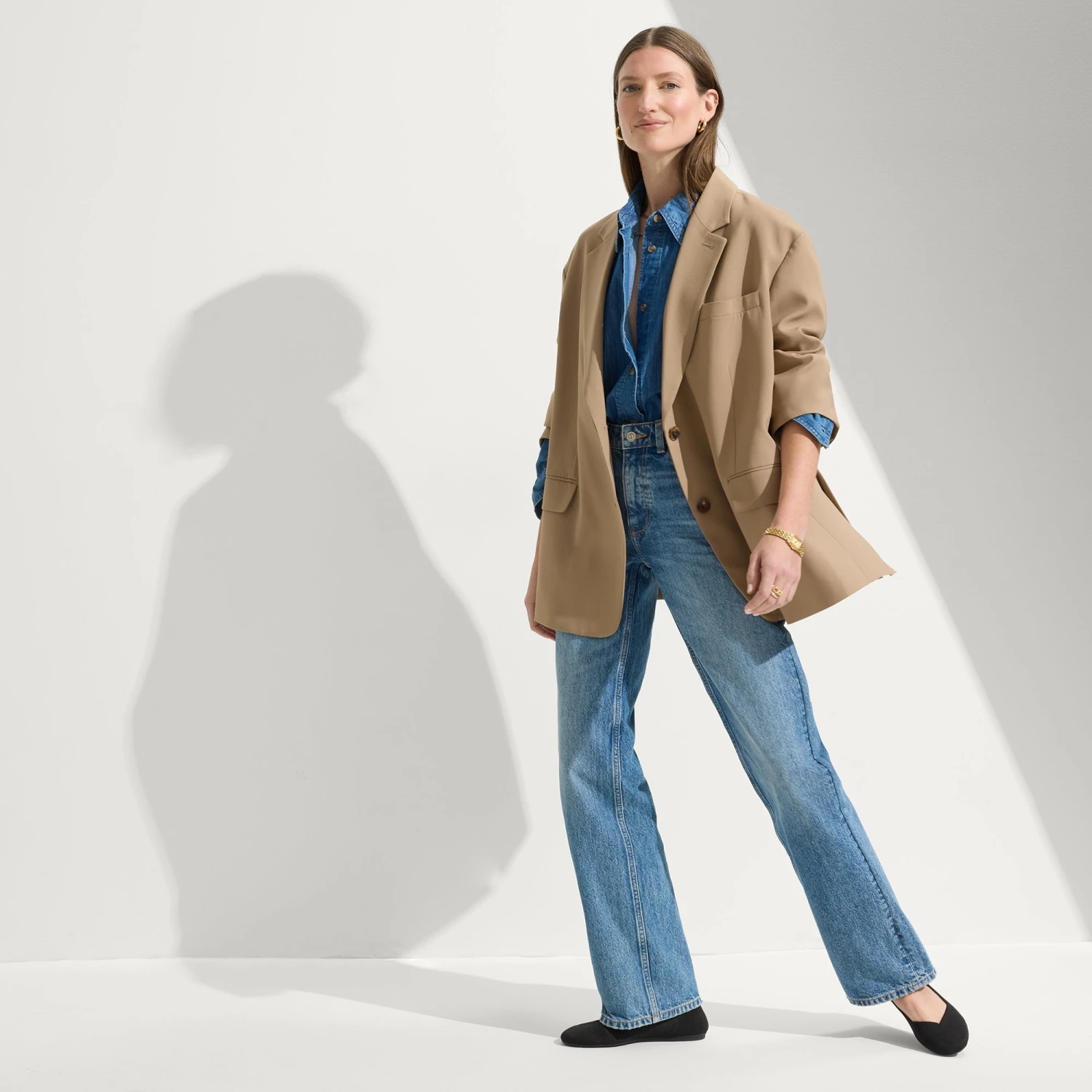 Rothy's The Flat - Black Solid 3 Rothy's The Flat - Black Solid - Image 3