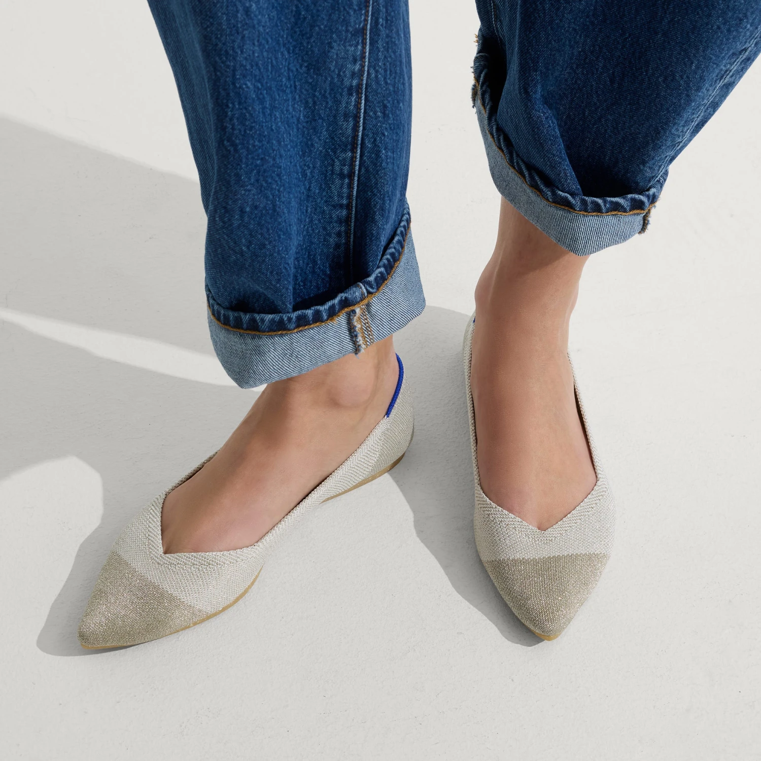 Rothy's The Point - Diamond Metallic 3 Rothy's The Point - Diamond Metallic - Image 3