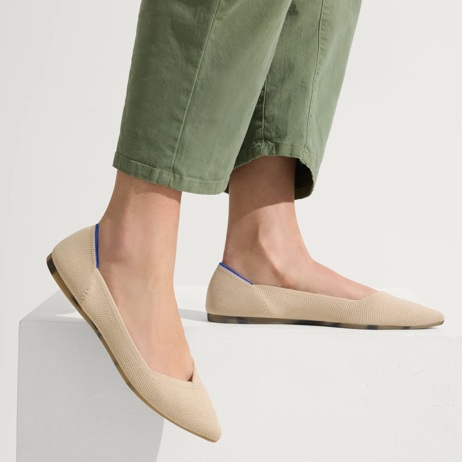 Rothy's The Point - Ecru 2 Rothy's The Point - Ecru - Image 2