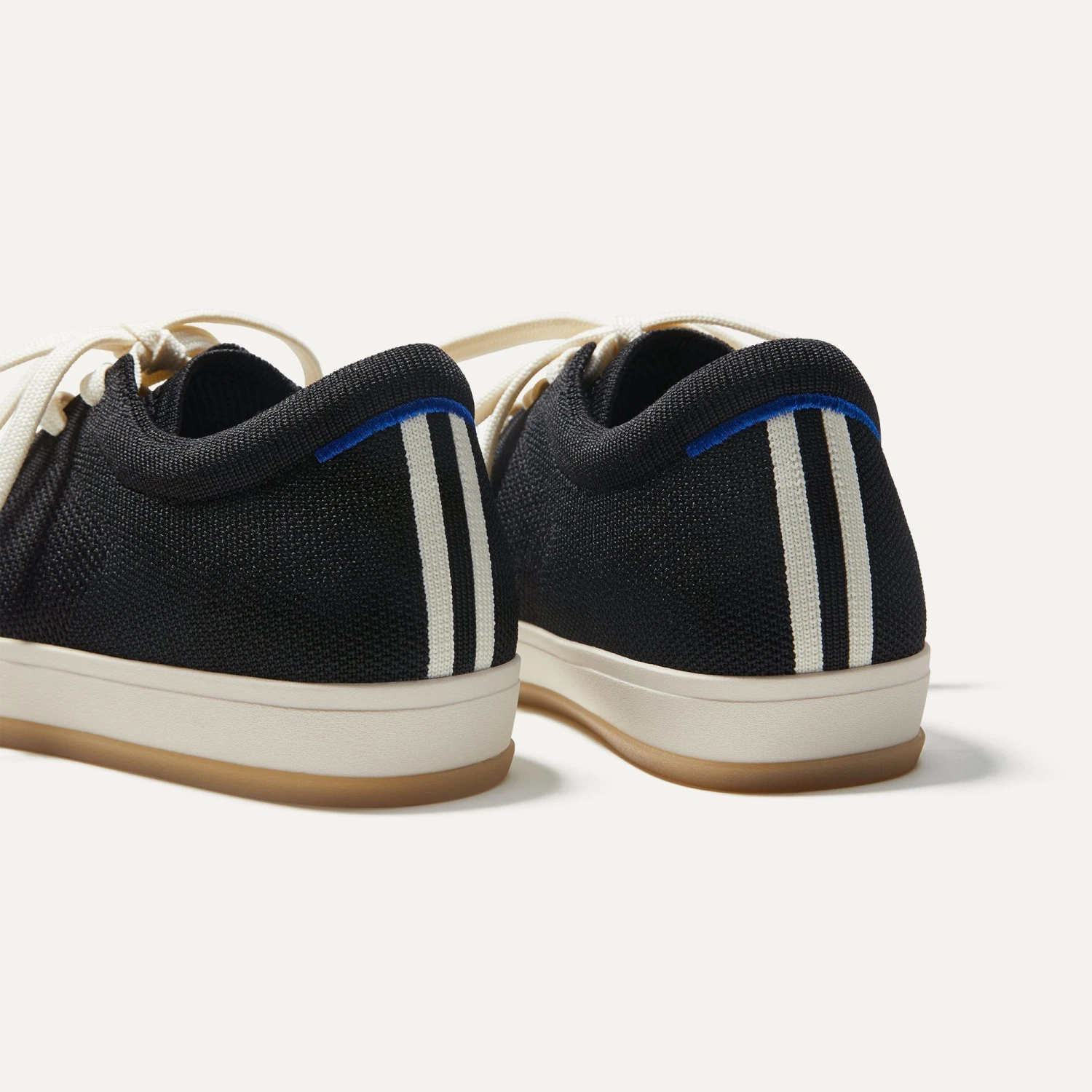 Rothy's The Lace Up Sneaker - Black 5 Rothy's The Lace Up Sneaker - Black - Image 5