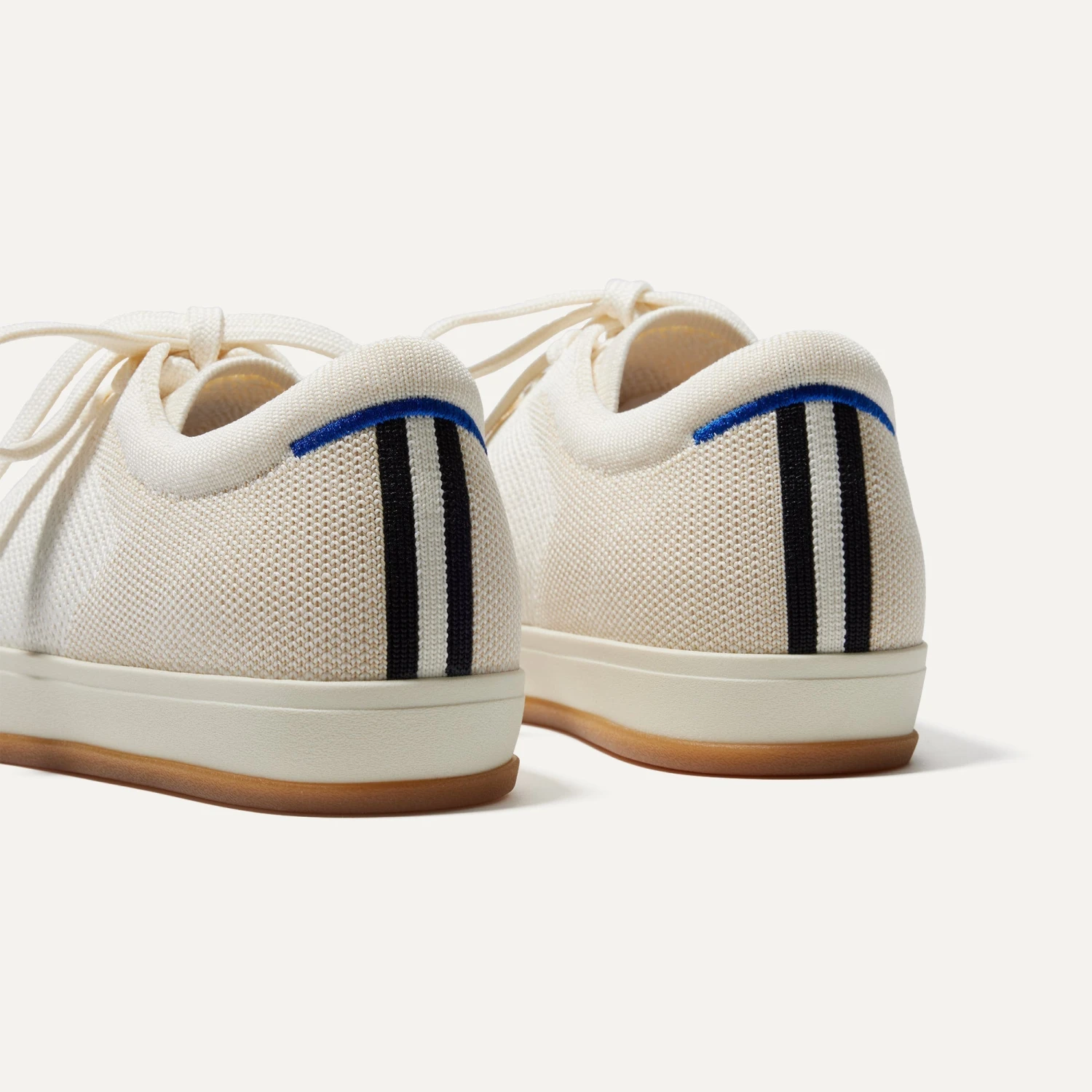 Rothy's The Lace Up Sneaker - Blonde 5 Rothy's The Lace Up Sneaker - Blonde - Image 5