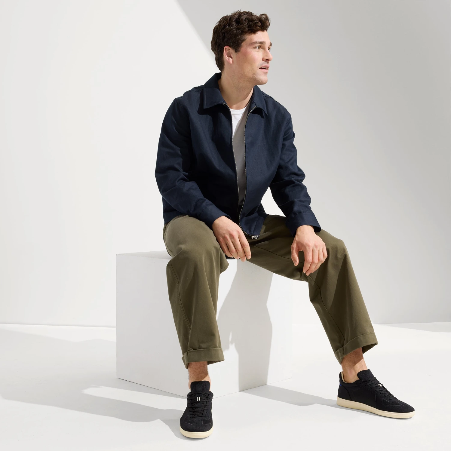 Rothy's The RS01 Sneaker - Black 3 Rothy's The RS01 Sneaker - Black - Image 3