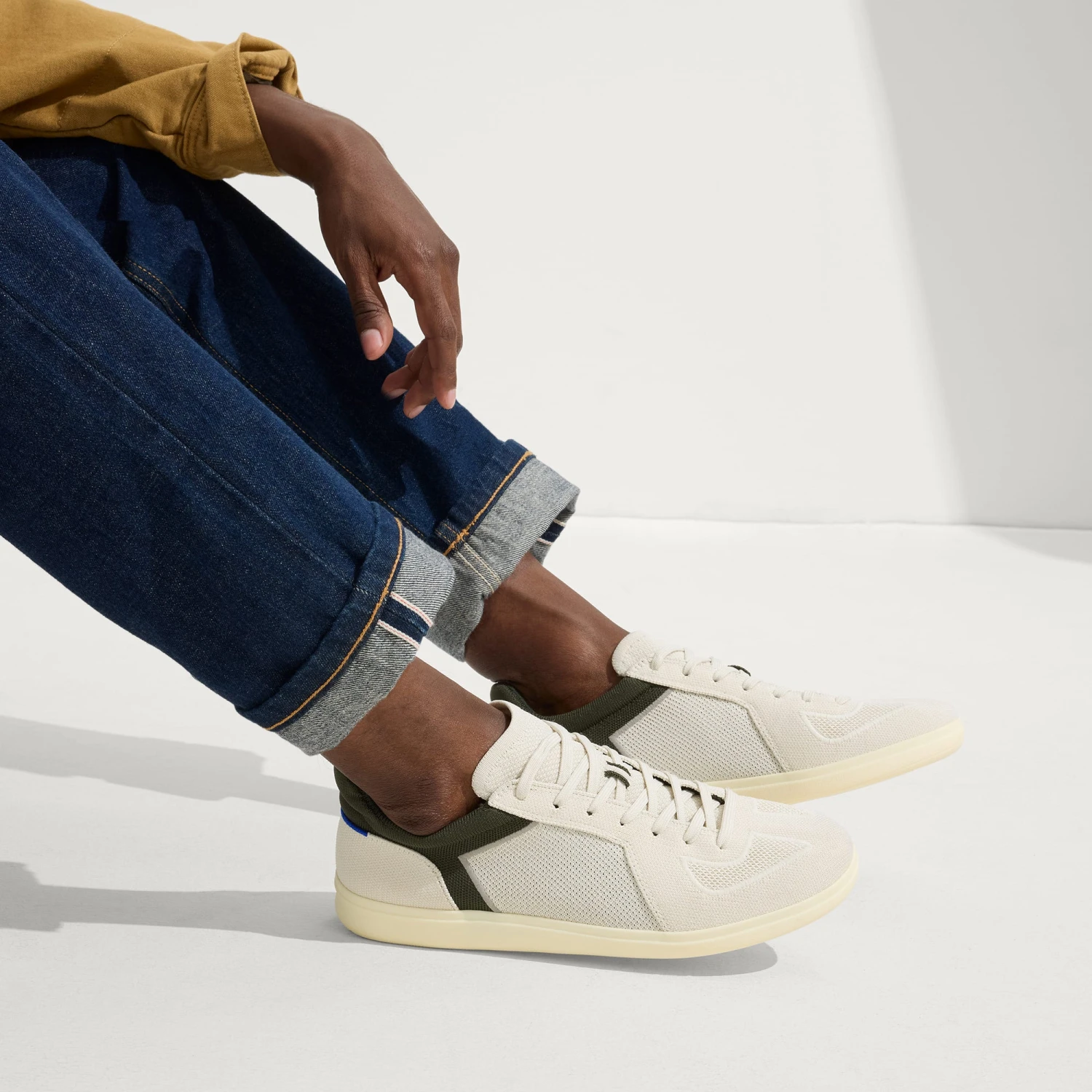 Rothy's The RS01 Sneaker - Moss Green 2 Rothy's The RS01 Sneaker - Moss Green - Image 2