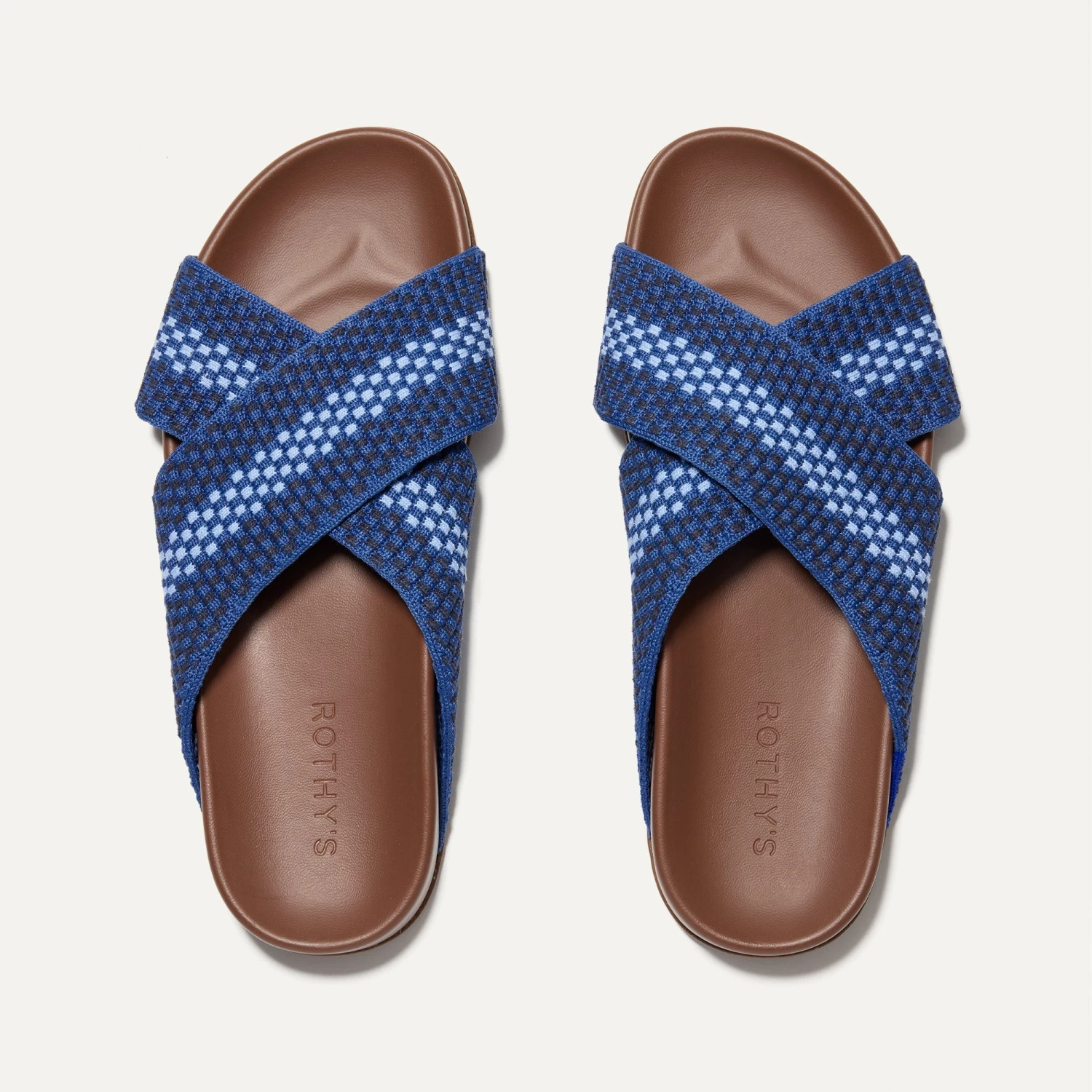 Rothy's The Weekend Slide - Indigo 1 Rothy's The Weekend Slide - Indigo