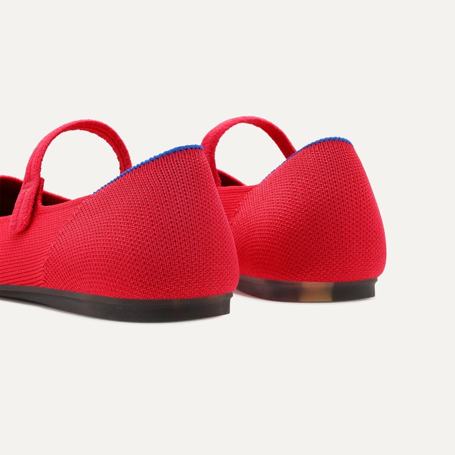 Rothy's The Square Mary Jane - Lollipop Red 4 Rothy's The Square Mary Jane - Lollipop Red - Image 4