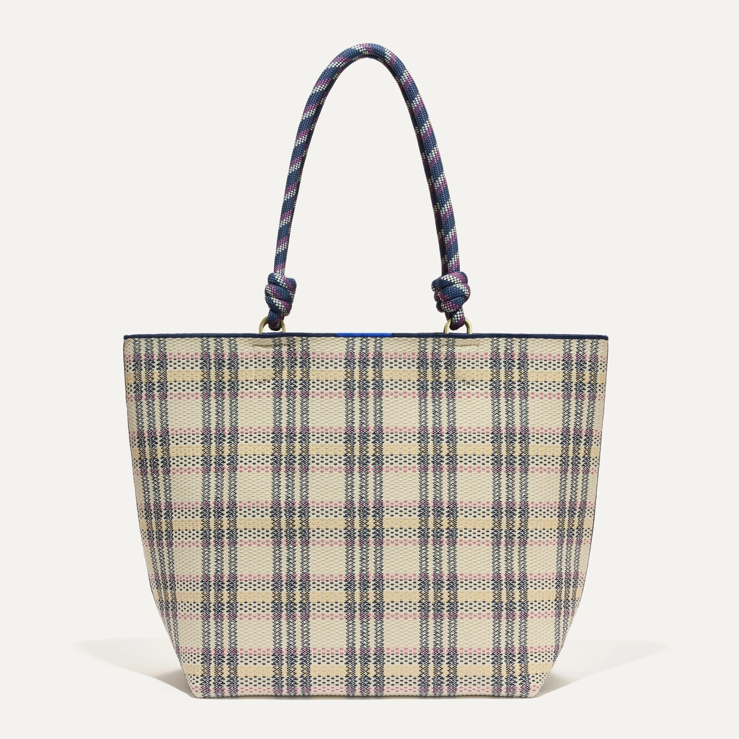 Rothy's The Lightweight Tote - Spring Plaid 2 Rothy's The Lightweight Tote - Spring Plaid - Image 2