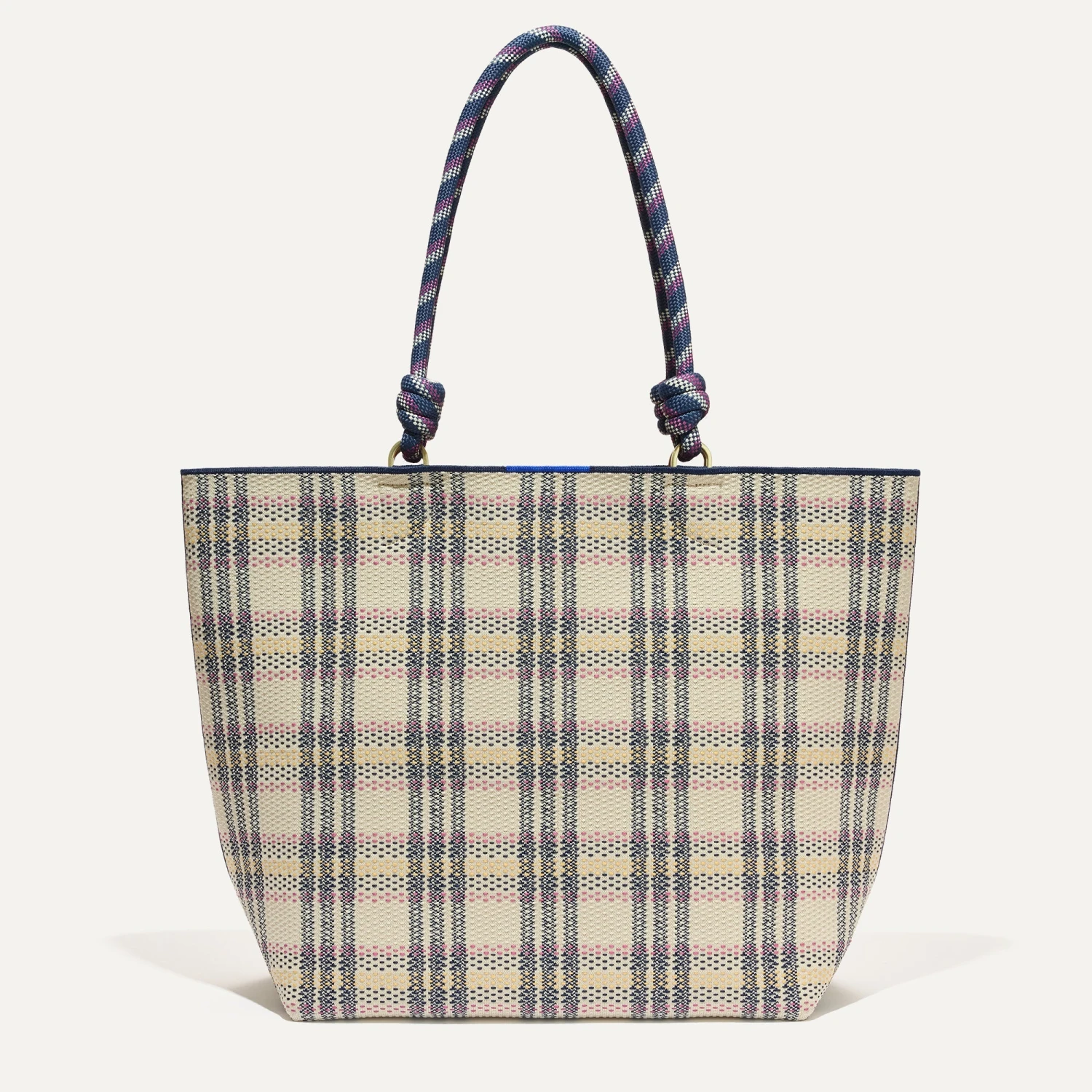 Rothy's The Lightweight Tote - Spring Plaid 1 Rothy's The Lightweight Tote - Spring Plaid