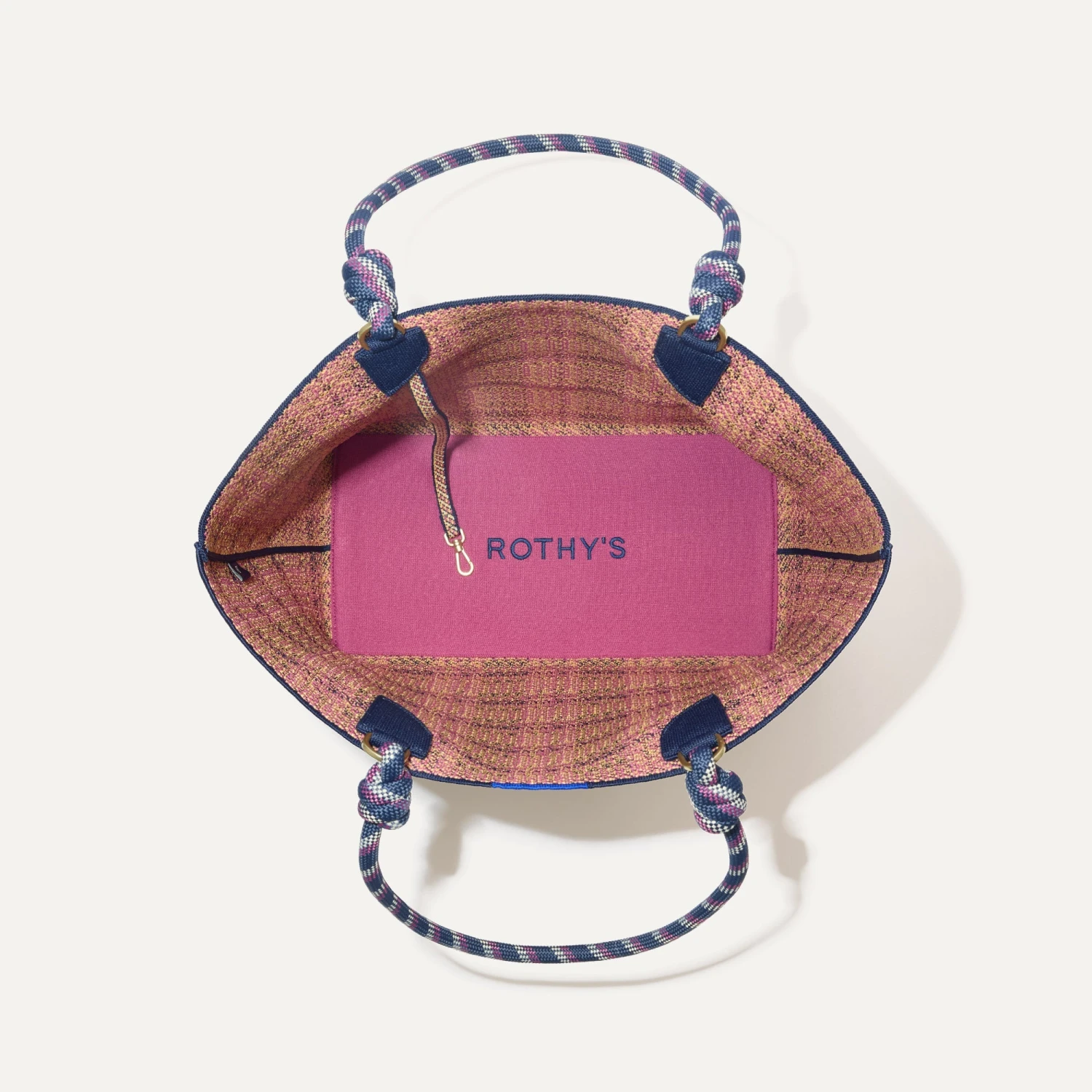 Rothy's The Lightweight Tote - Spring Plaid 7 Rothy's The Lightweight Tote - Spring Plaid - Image 7