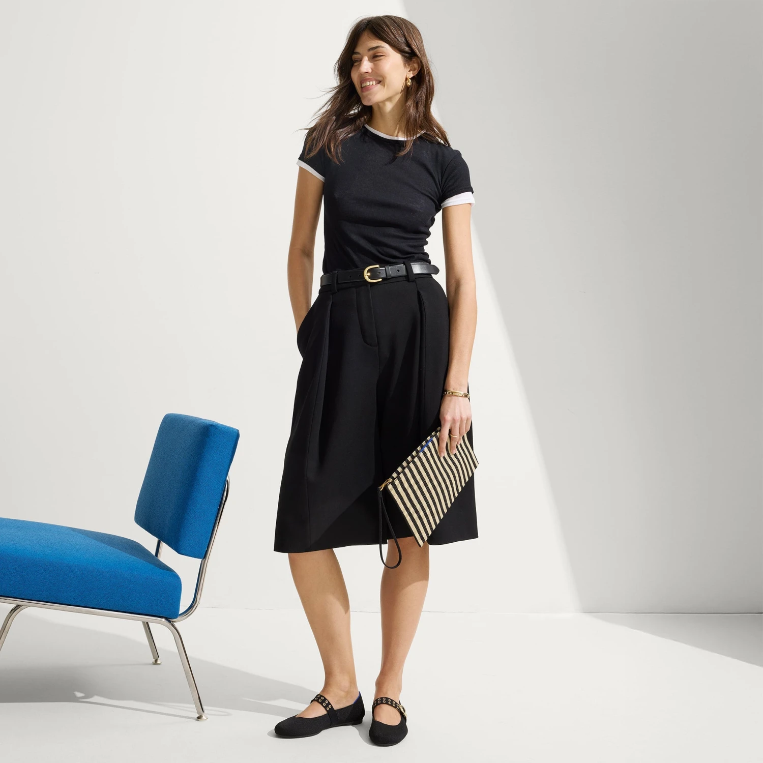 Rothy's The Wristlet - Black Tie 4 Rothy's The Wristlet - Black Tie - Image 4