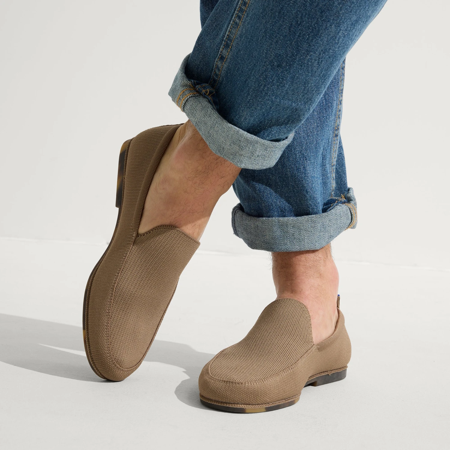 Rothy's The Ravello Loafer - Faded Brown 2 Rothy's The Ravello Loafer - Faded Brown - Image 2