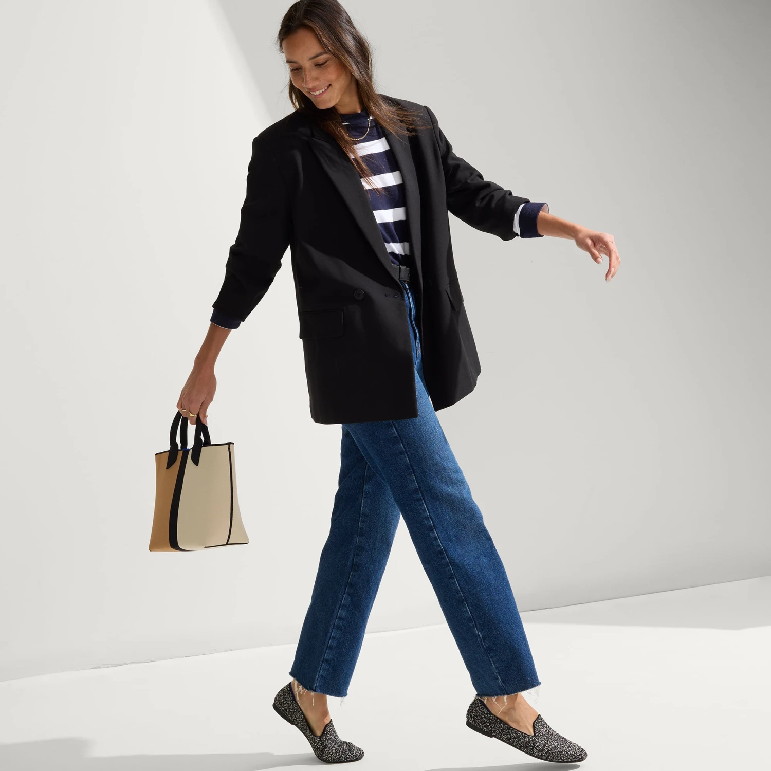 Rothy's The Almond Loafer - Dusk Tweed 4 Rothy's The Almond Loafer - Dusk Tweed - Image 4