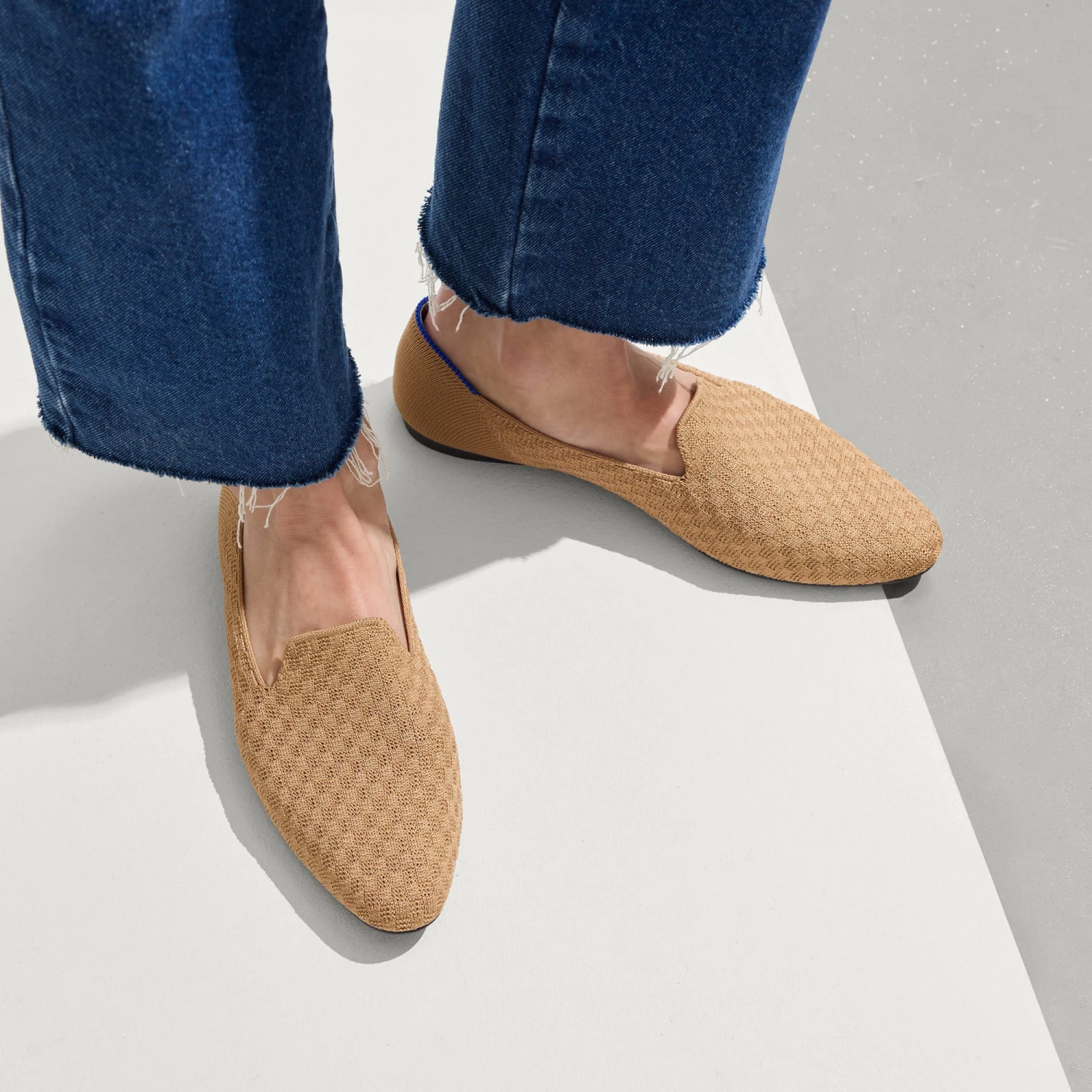 Vivian Shoes Shop -Vivian Shoes Shop 130 AlmondLoafer WrenBasketweave OnFigure 1716