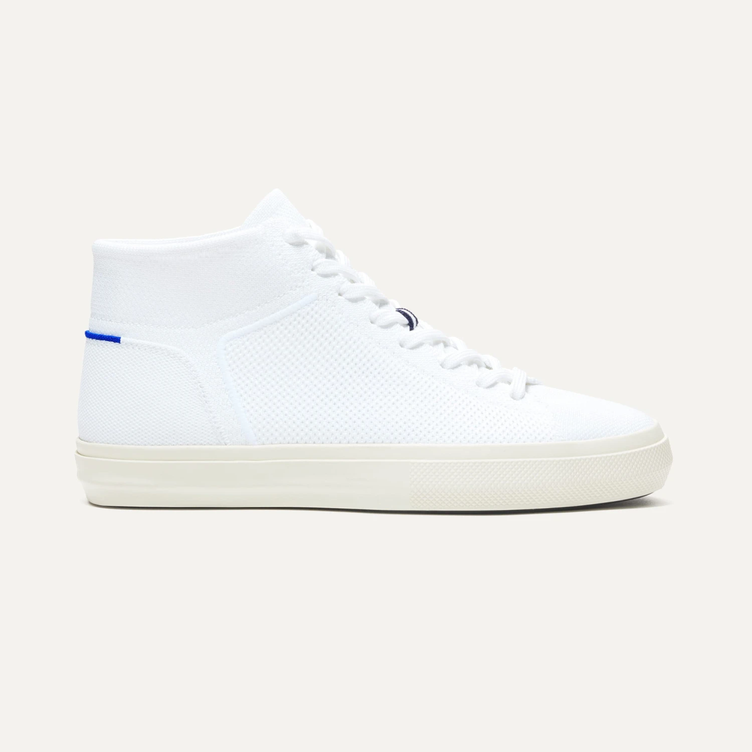 Rothy's The Men's High Top Sneaker - Bright White 1 Rothy's The Men's High Top Sneaker - Bright White