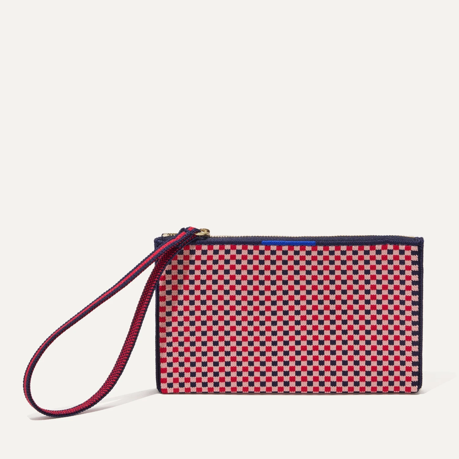 Rothy's The Wallet Wristlet - Confetti Micro Check 2 Rothy's The Wallet Wristlet - Confetti Micro Check - Image 2