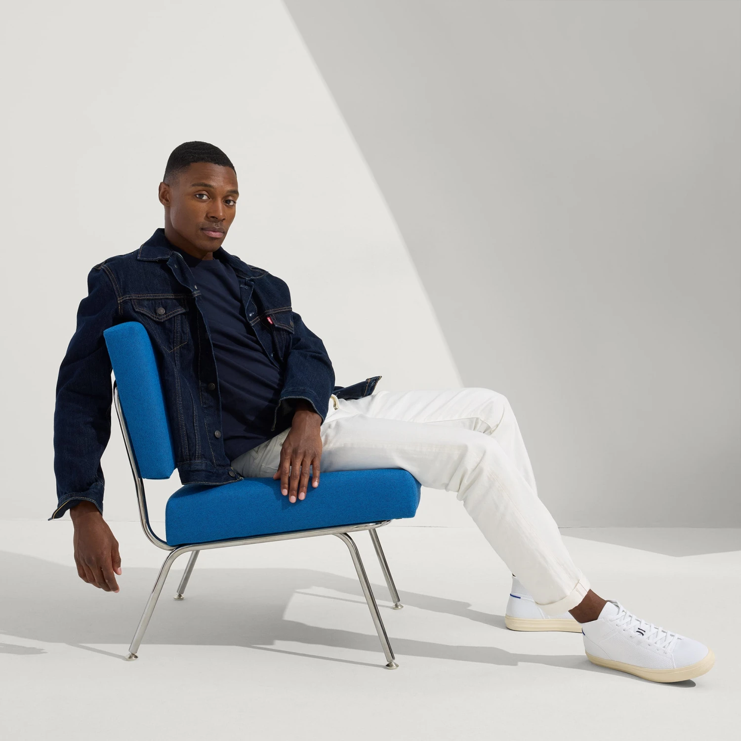 Rothy's The Men's High Top Sneaker - Bright White 3 Rothy's The Men's High Top Sneaker - Bright White - Image 3