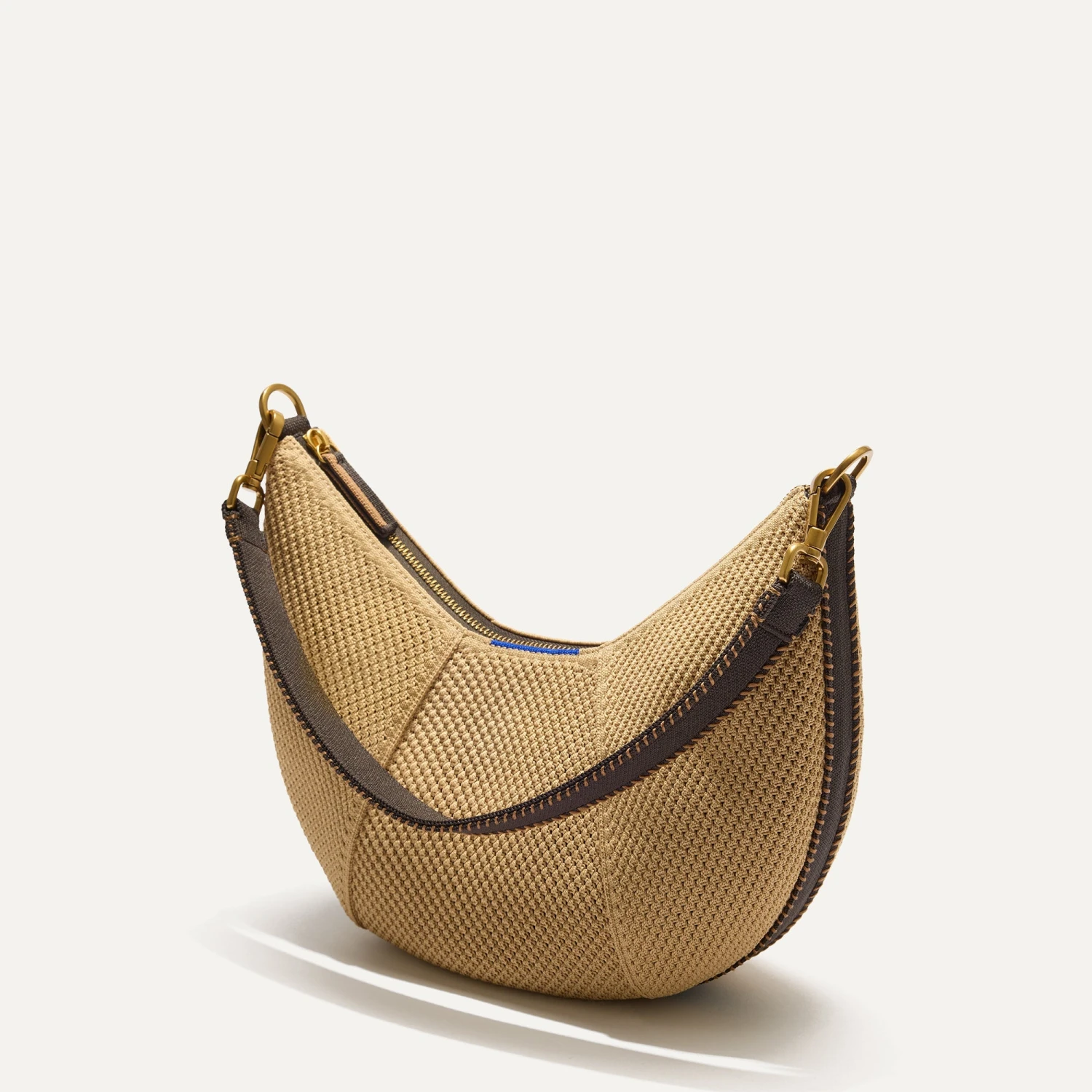 Rothy's The Crescent Bag - Brown Butter 5 Rothy's The Crescent Bag - Brown Butter - Image 5