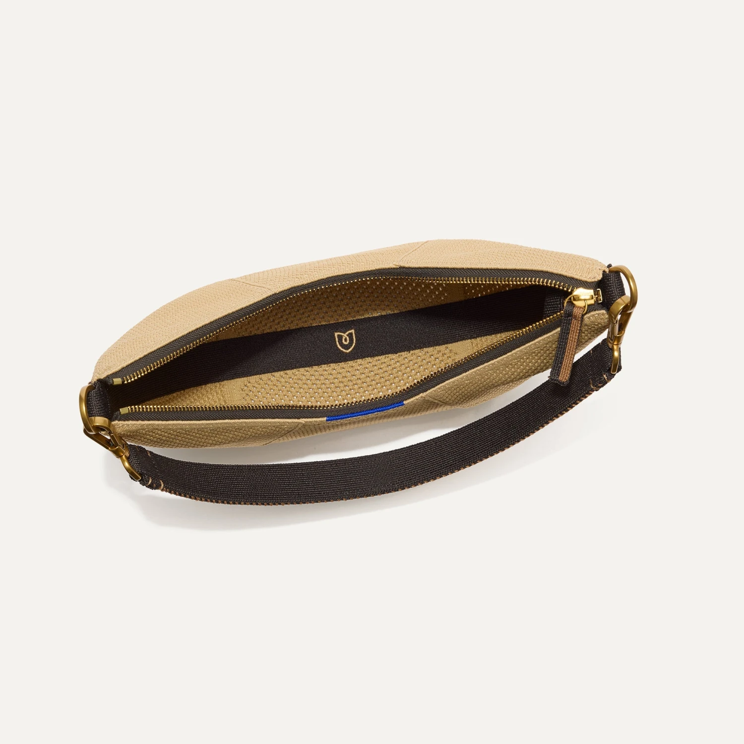 Rothy's The Crescent Bag - Brown Butter 6 Rothy's The Crescent Bag - Brown Butter - Image 6