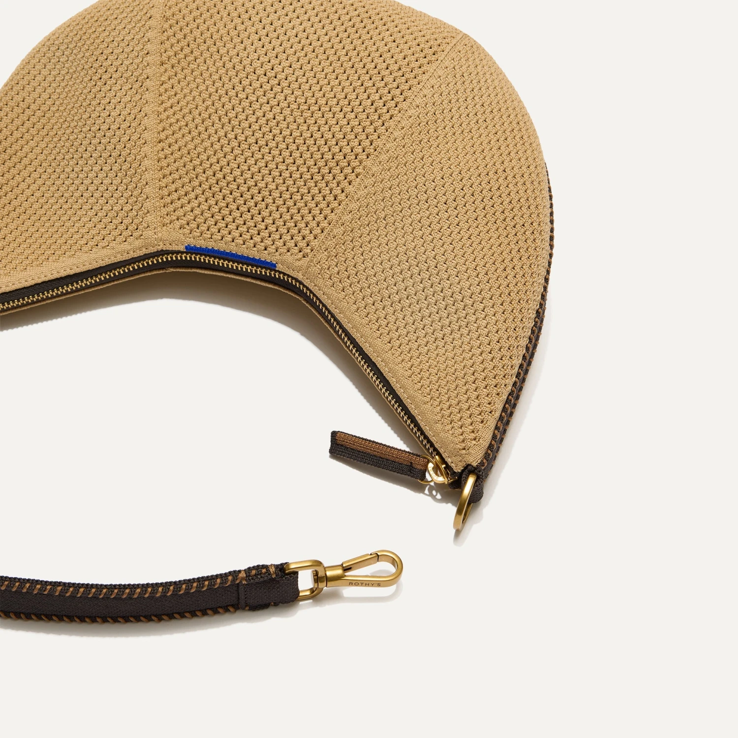 Rothy's The Crescent Bag - Brown Butter 7 Rothy's The Crescent Bag - Brown Butter - Image 7