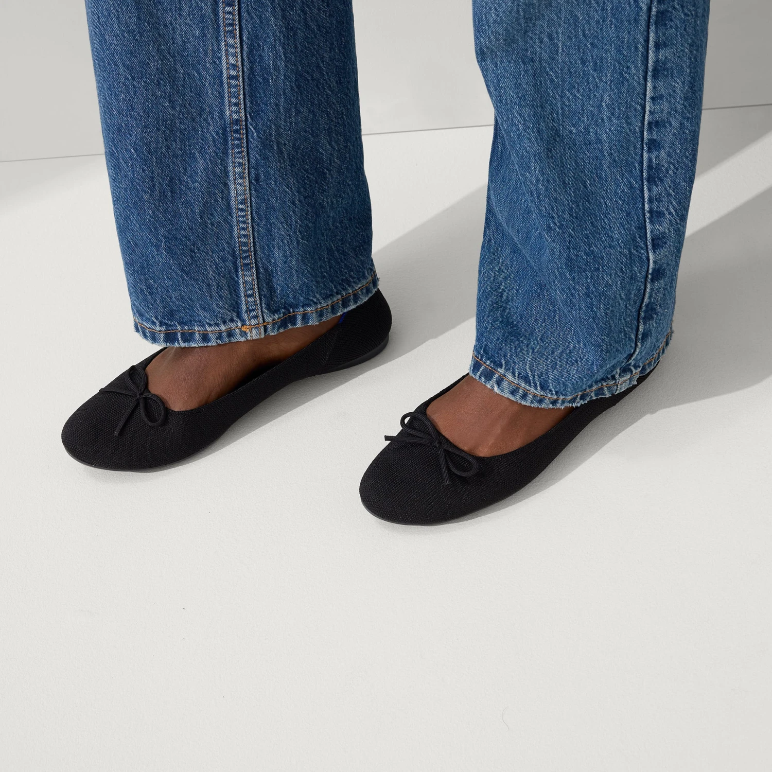 Rothy's The Ballet Flat - Black 2 Rothy's The Ballet Flat - Black - Image 2