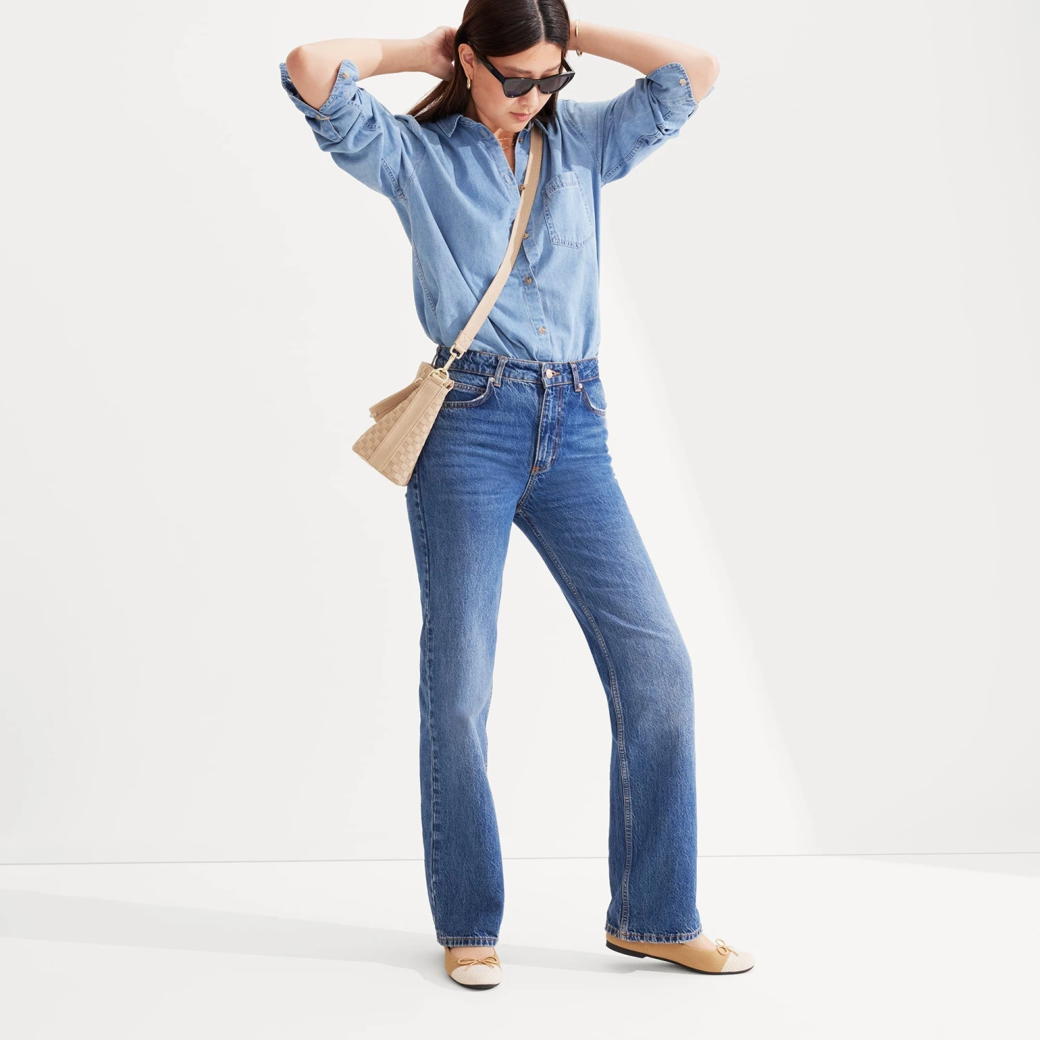 Rothy's The Ballet Flat - Pearl 3 Rothy's The Ballet Flat - Pearl - Image 3