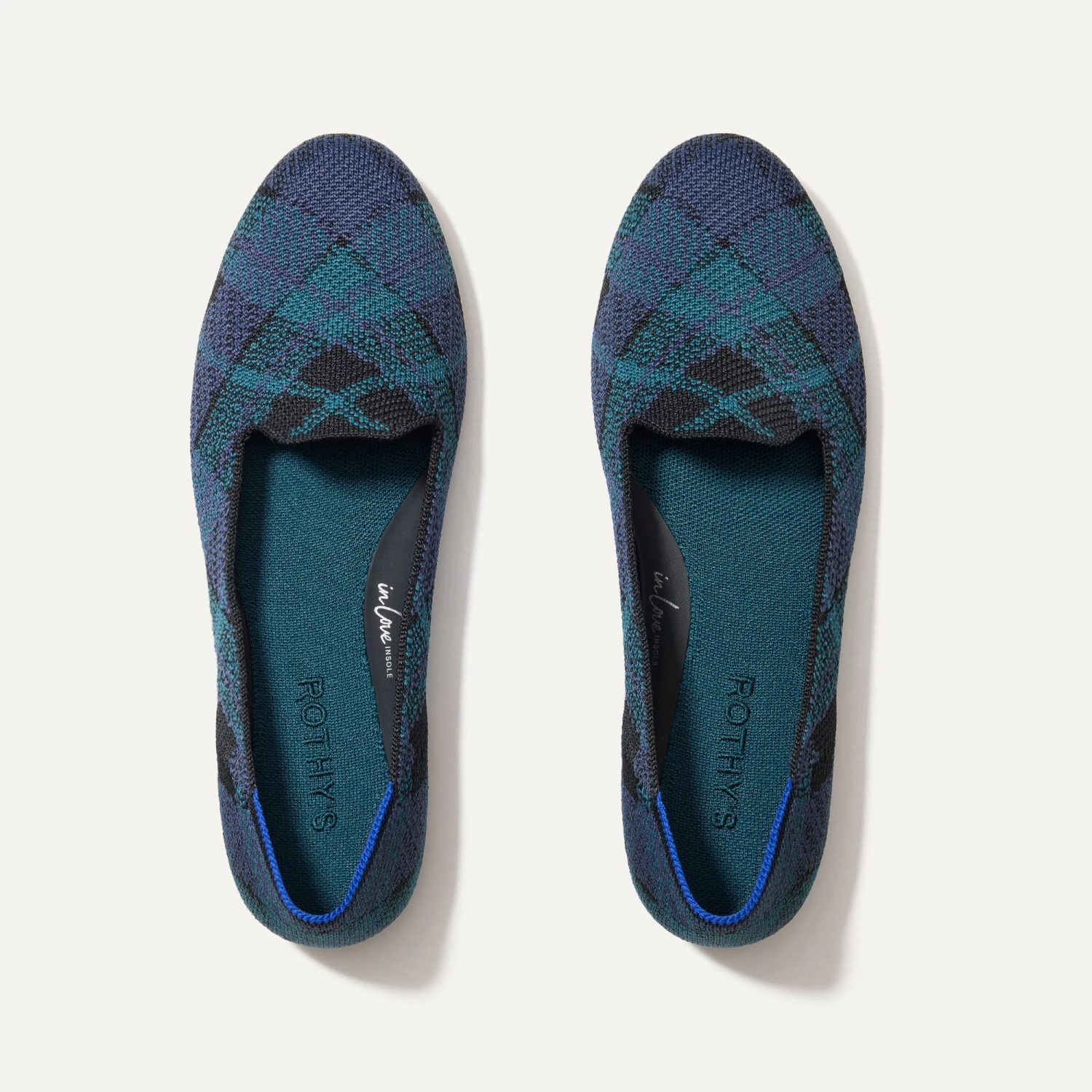 Rothy's The Lounge Loafer - Preppy Plaid 1 Rothy's The Lounge Loafer - Preppy Plaid