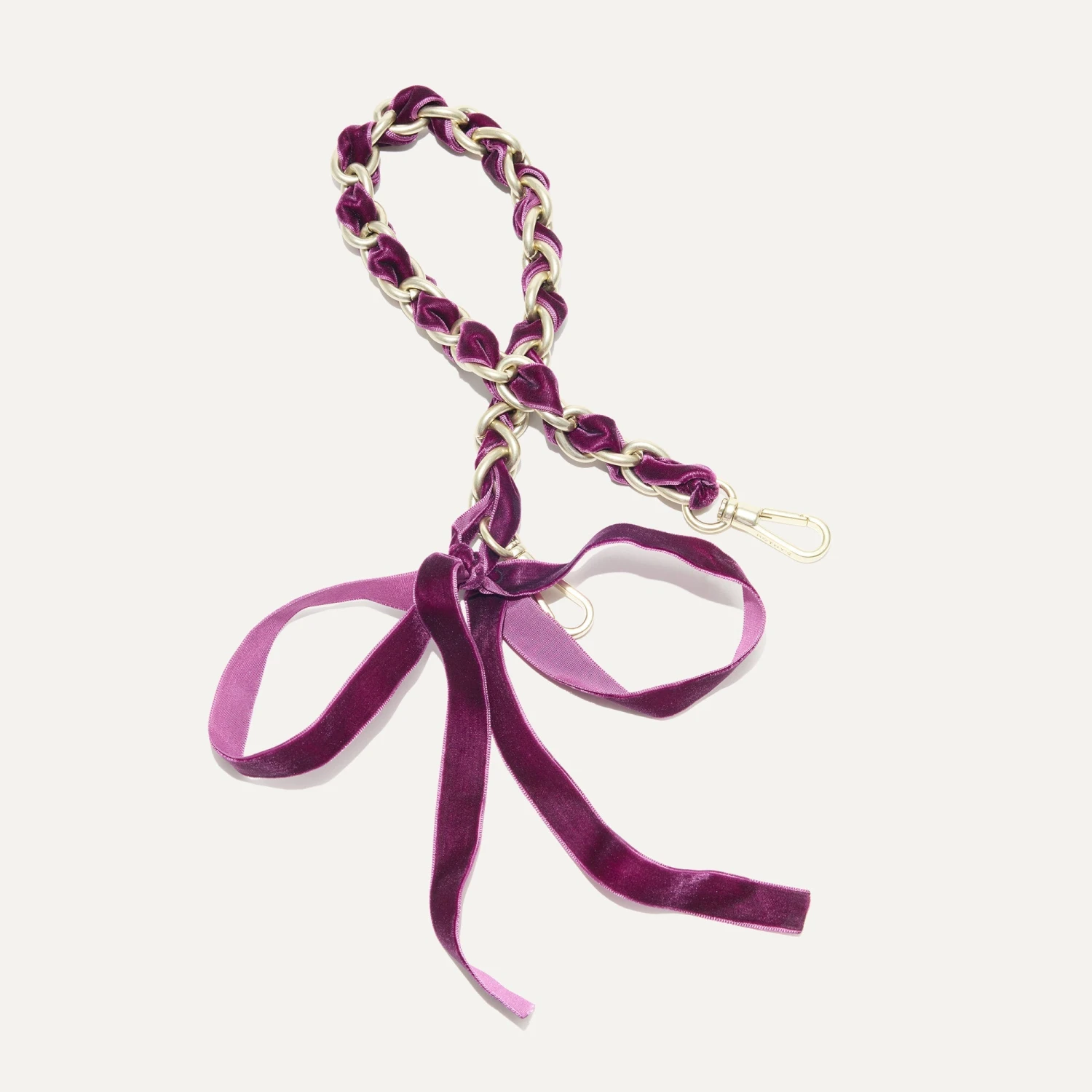 Rothy's The Shoulder Strap - Velvet Plum Chain 1 Rothy's The Shoulder Strap - Velvet Plum Chain