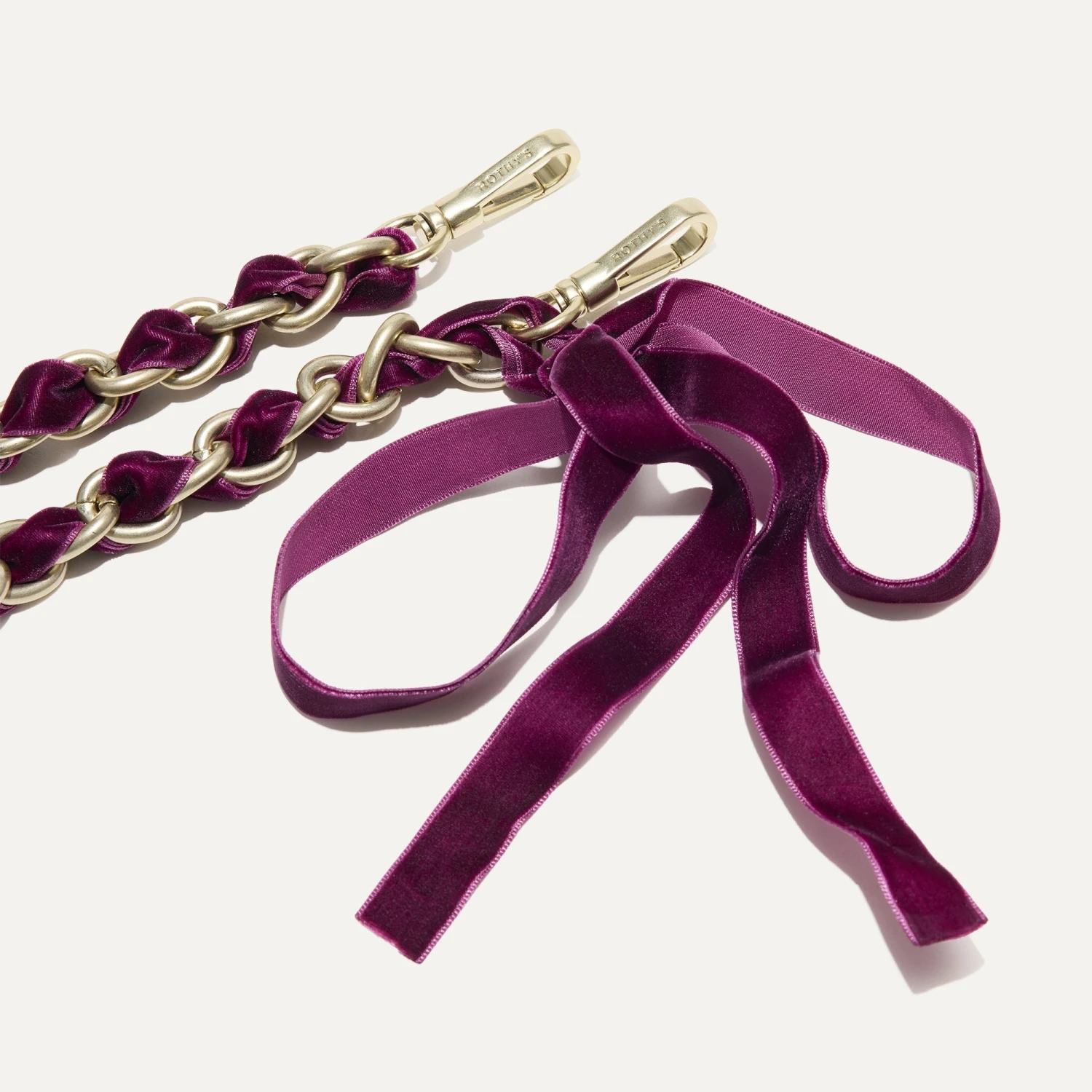 Rothy's The Shoulder Strap - Velvet Plum Chain 4 Rothy's The Shoulder Strap - Velvet Plum Chain - Image 4