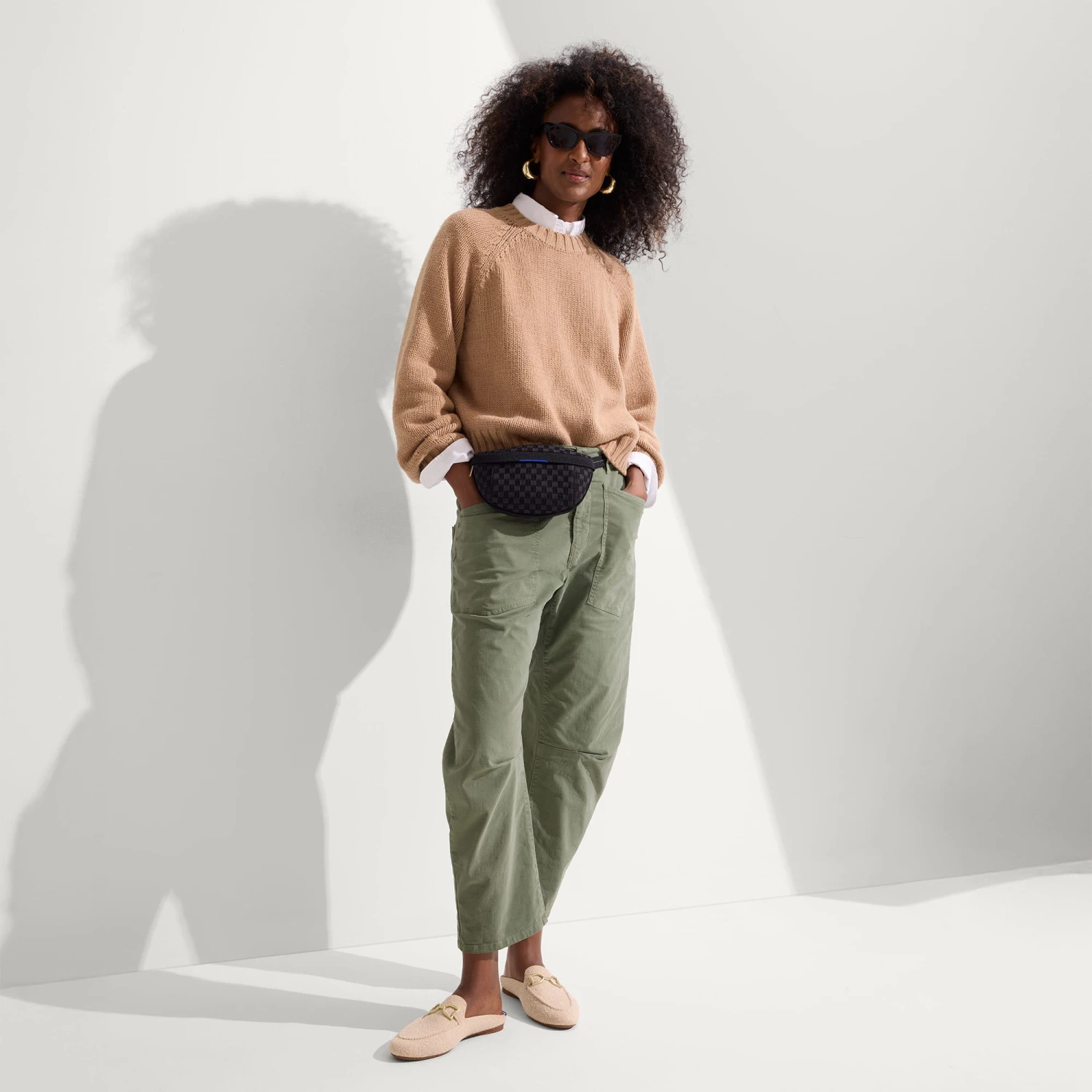 Rothy's The Casual Sling - Black Sand 4 Rothy's The Casual Sling - Black Sand - Image 4