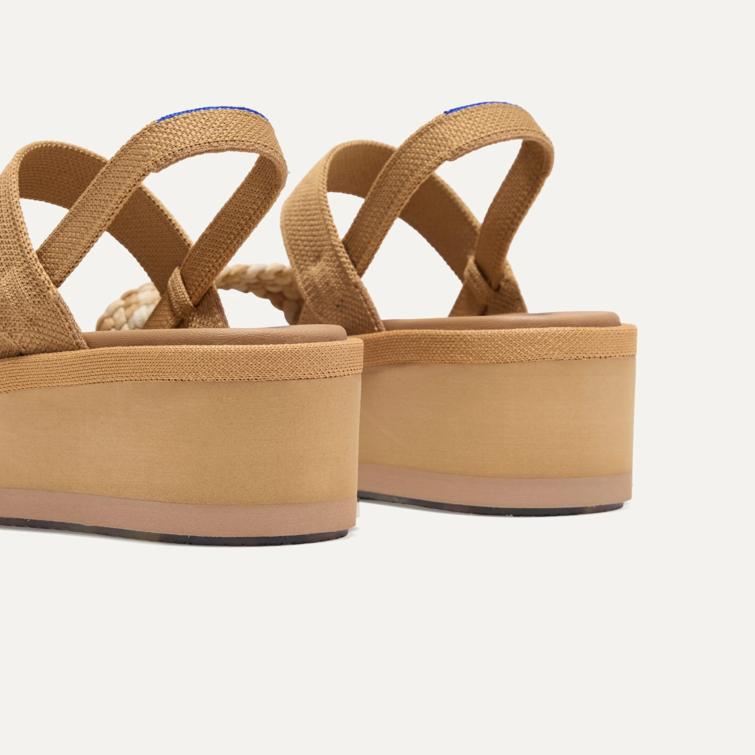 Rothy's The Lightweight Wedge Sandal - Beach Sand Woven 5 Rothy's The Lightweight Wedge Sandal - Beach Sand Woven - Image 5