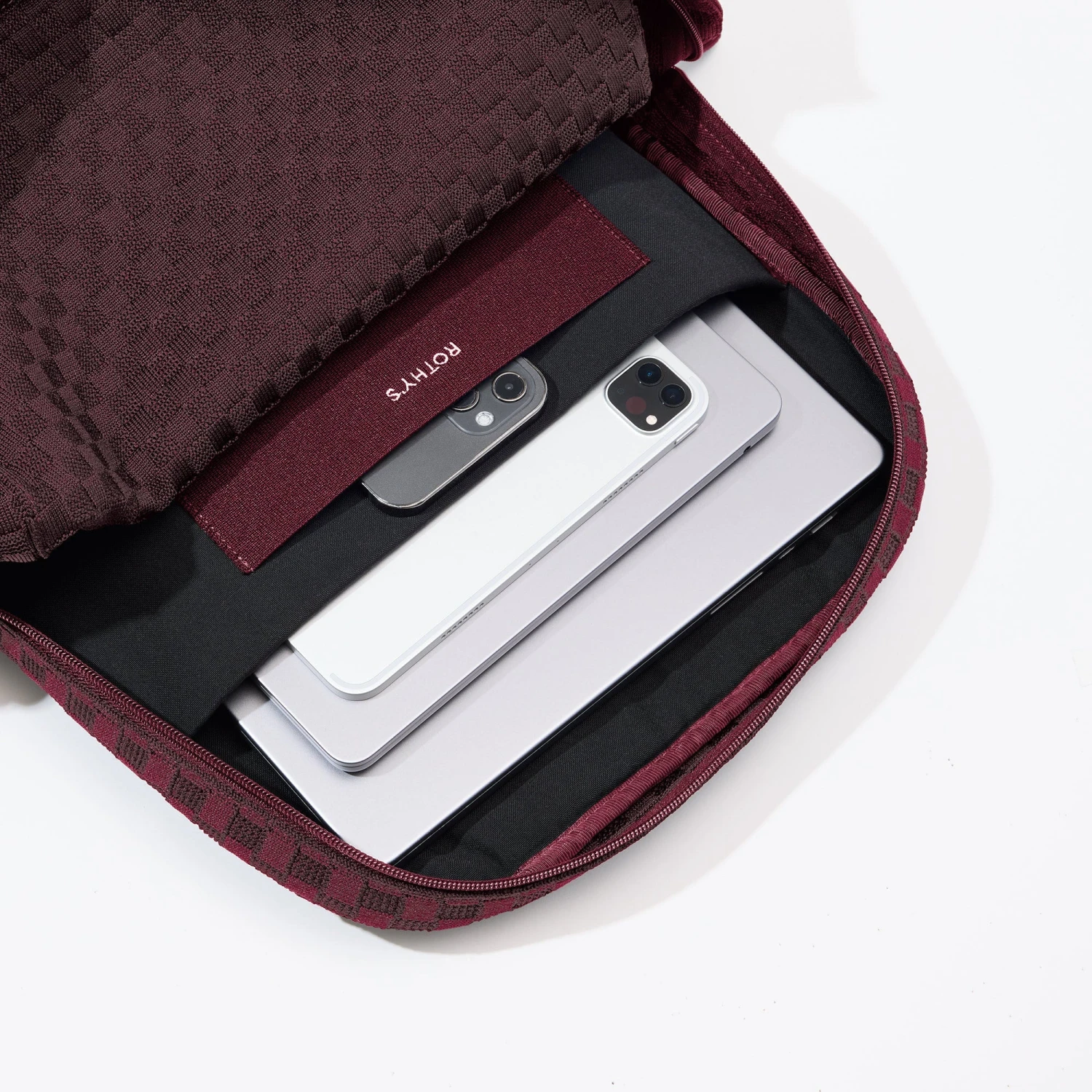 Rothy's The Backpack - Grenache 4 Rothy's The Backpack - Grenache - Image 4