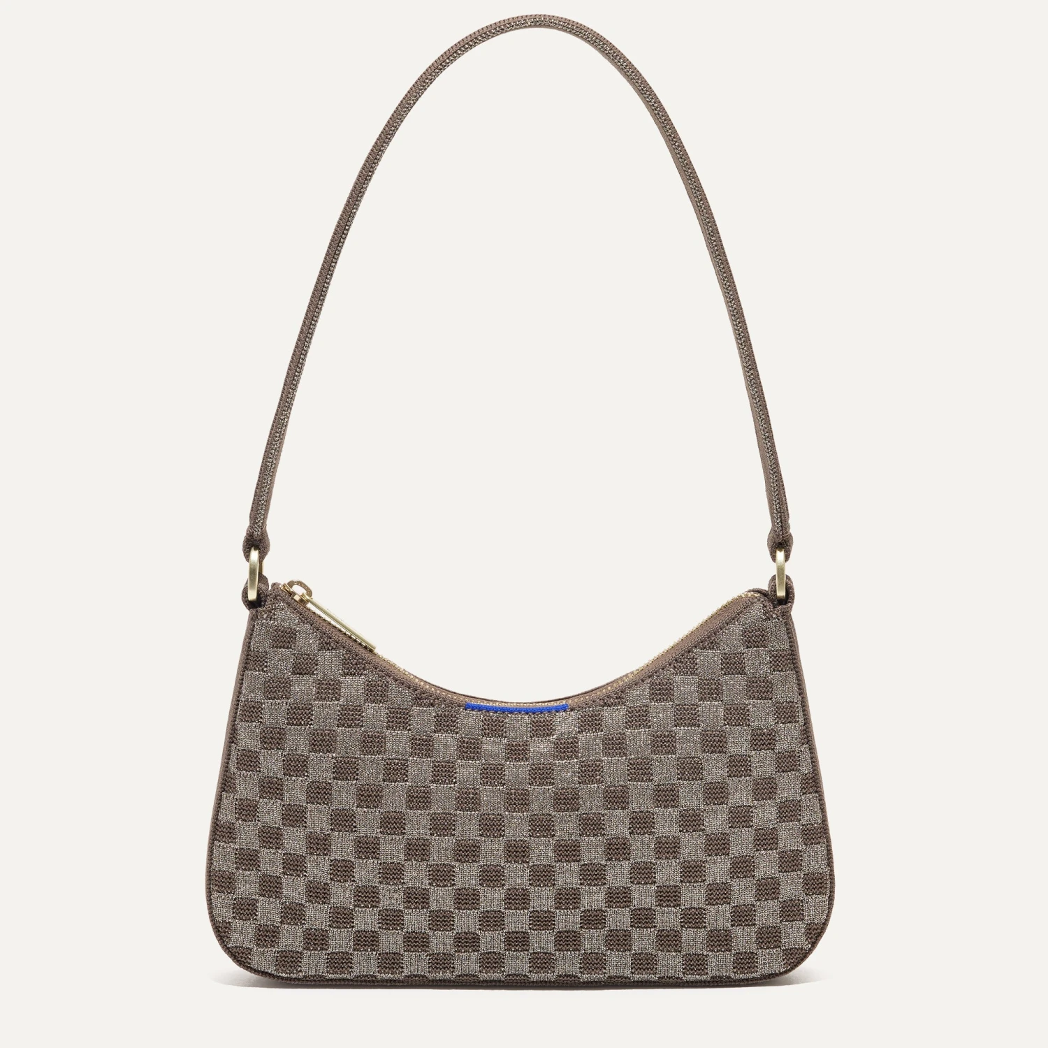 Rothy's The Mini Shoulder Bag - Light Pewter 2 Rothy's The Mini Shoulder Bag - Light Pewter - Image 2