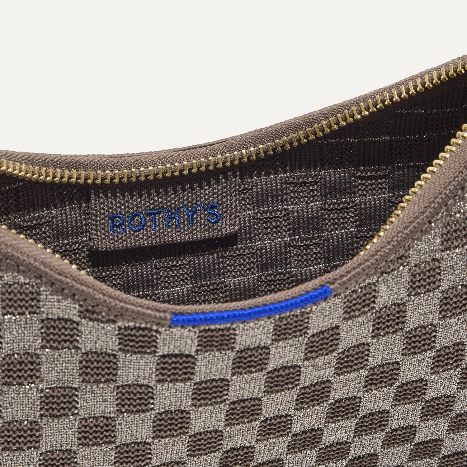 Rothy's The Mini Shoulder Bag - Light Pewter 6 Rothy's The Mini Shoulder Bag - Light Pewter - Image 6