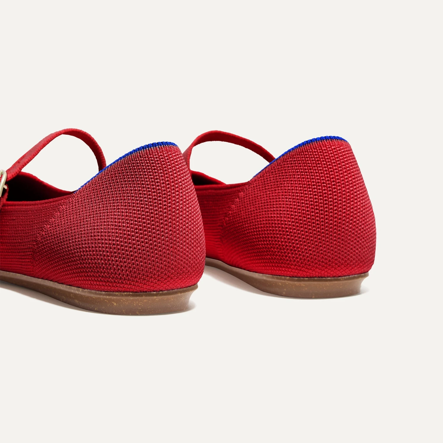 Rothy's The Point Mary Jane II - Red Crisp 5 Rothy's The Point Mary Jane II - Red Crisp - Image 5