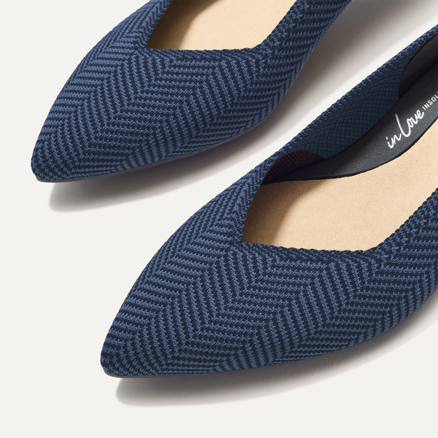 Rothy's The High Point - Navy Herringbone 8 Rothy's The High Point - Navy Herringbone - Image 8