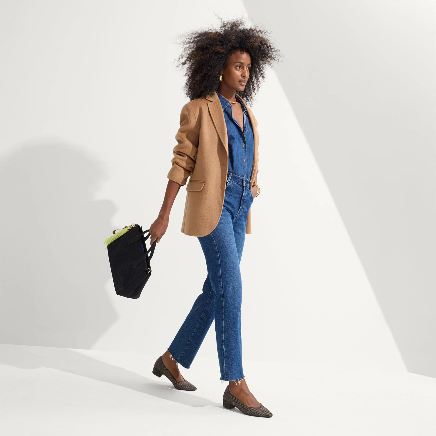 Rothy's The High Point - Sparrow Herringbone 3 Rothy's The High Point - Sparrow Herringbone - Image 3