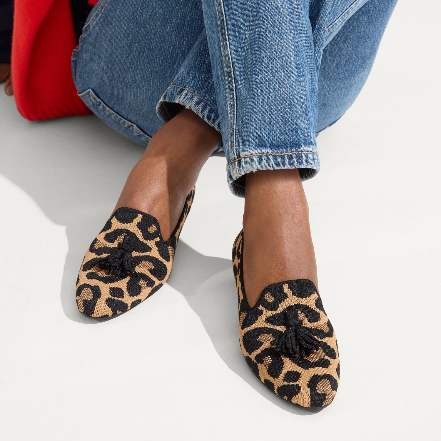 Vivian Shoes Shop -Vivian Shoes Shop 215 AlmondTasselLoafer AmberCat On Figure 0250