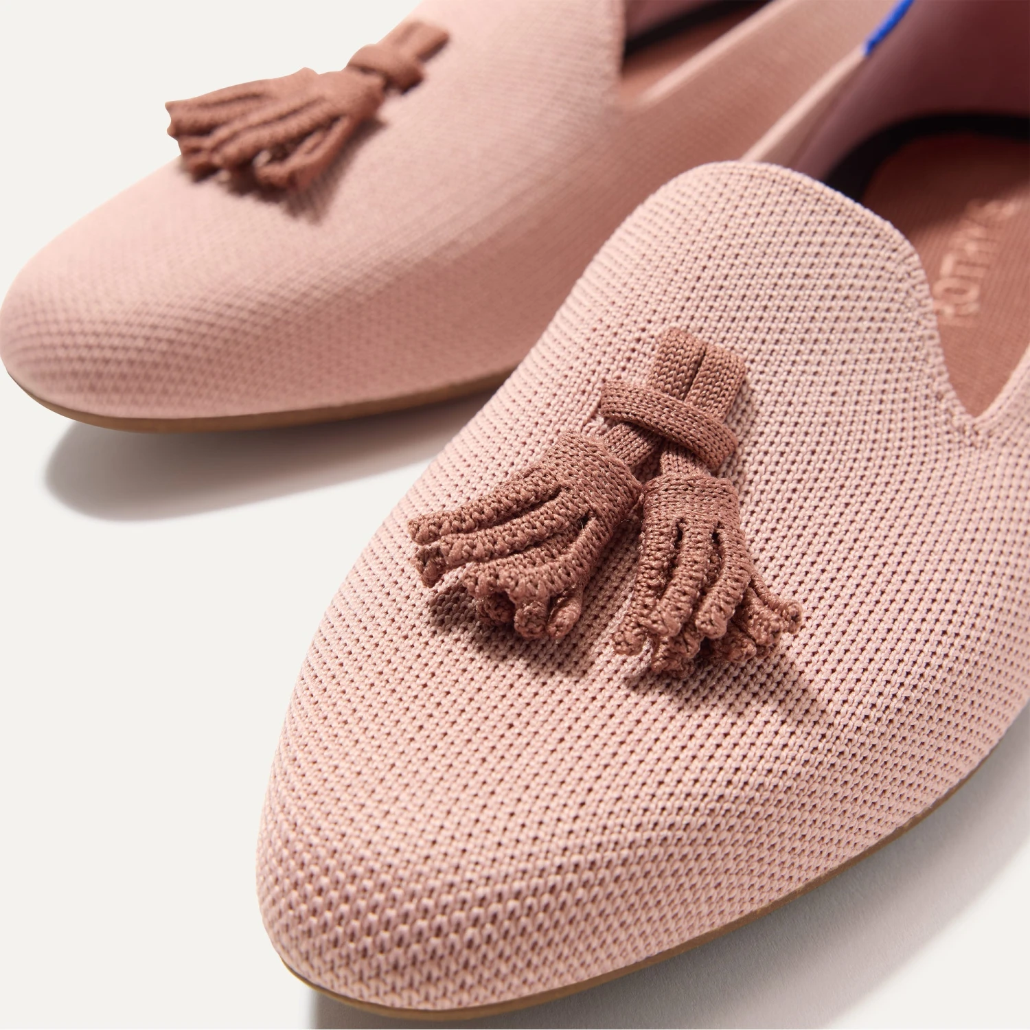 Rothy's The Almond Tassel Loafer - Maple Pink 2 Rothy's The Almond Tassel Loafer - Maple Pink - Image 2