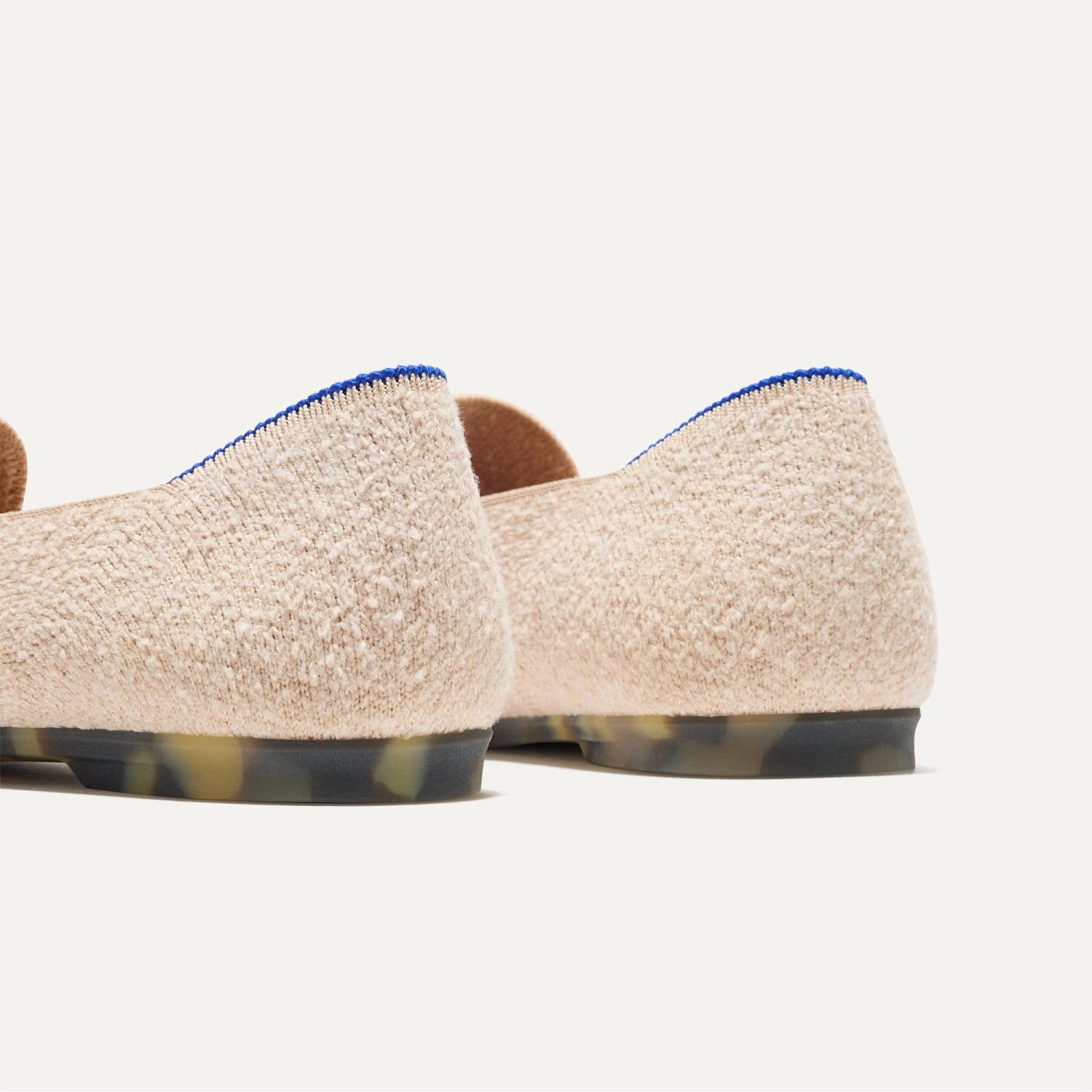 Rothy's The Almond Tassel Loafer - Toasty Bouclé 4 Rothy's The Almond Tassel Loafer - Toasty Bouclé - Image 4