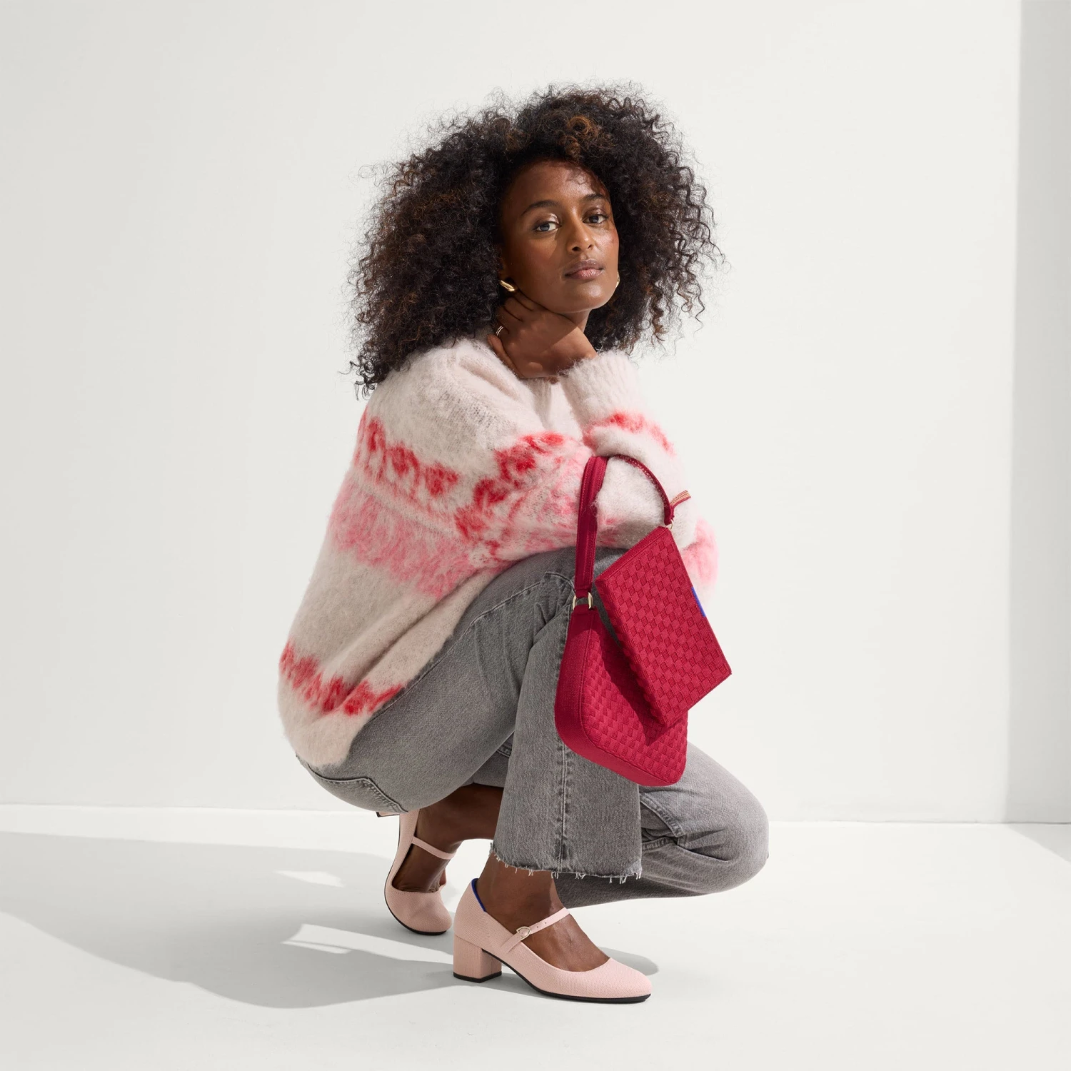 Rothy's The Mary Jane Heel - Ballerina 3 Rothy's The Mary Jane Heel - Ballerina - Image 3