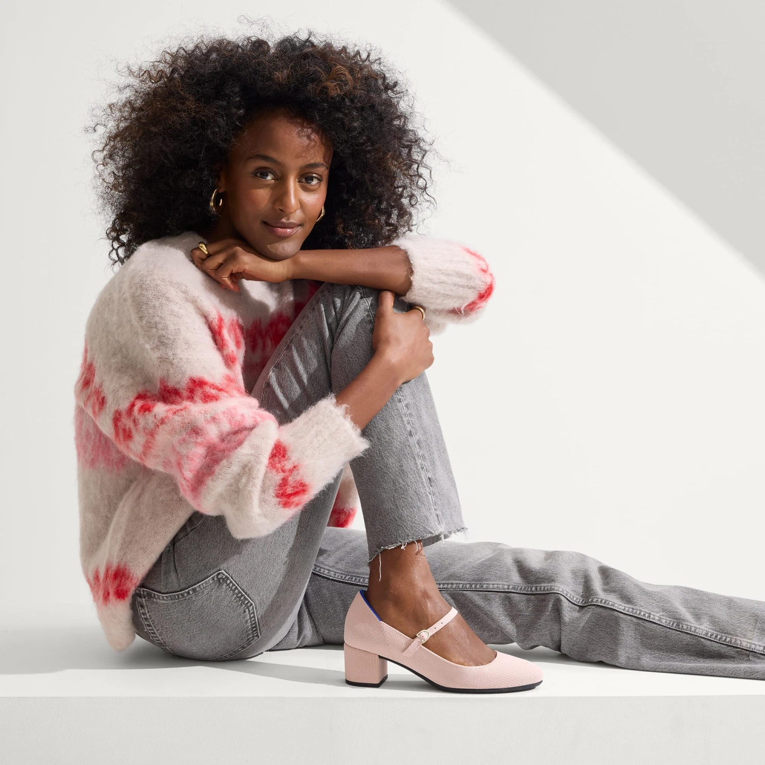 Rothy's The Mary Jane Heel - Ballerina 10 Rothy's The Mary Jane Heel - Ballerina - Image 10