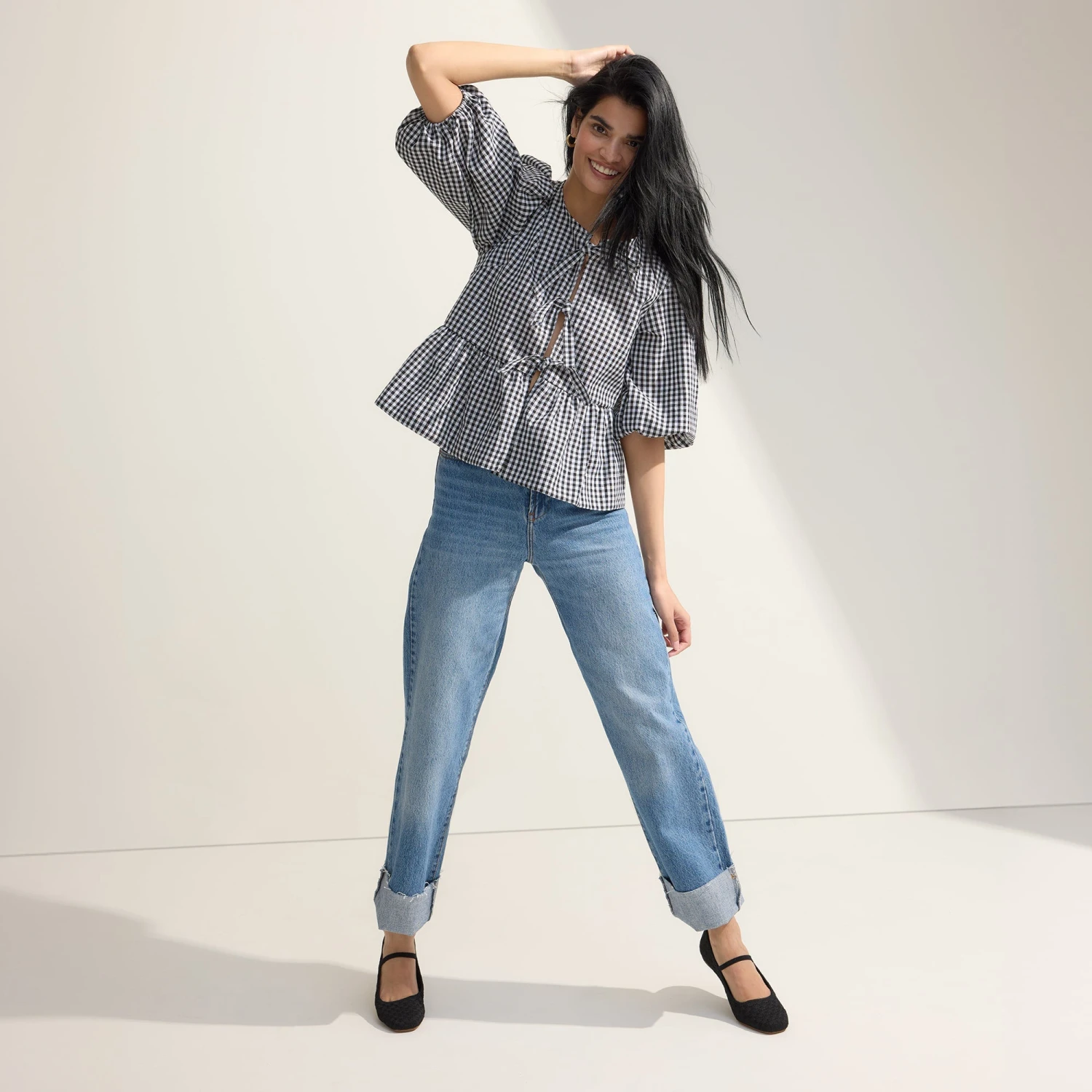 Rothy's The Max Square Mary Jane - Black Sand 3 Rothy's The Max Square Mary Jane - Black Sand - Image 3