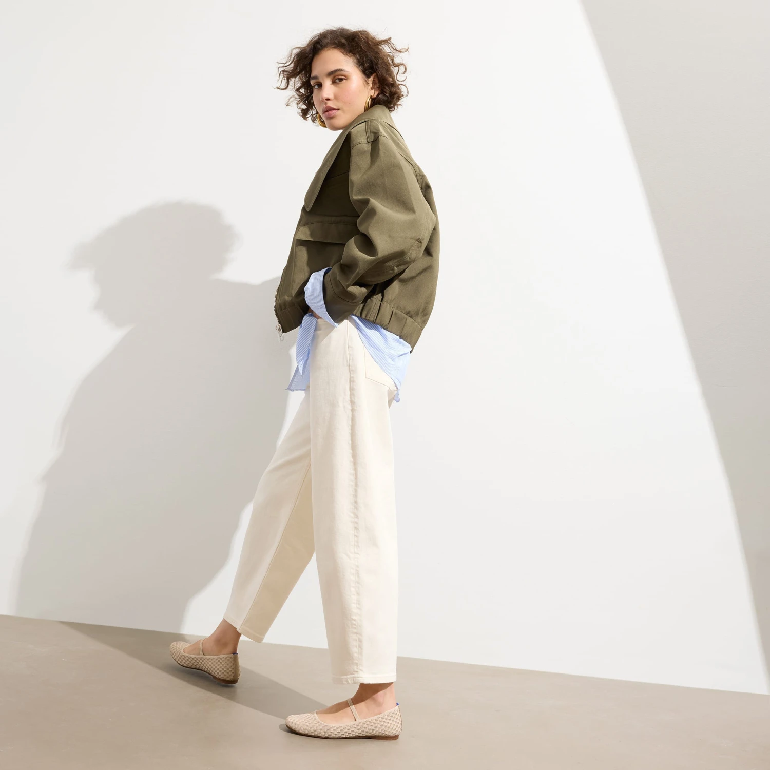 Rothy's The Max Square Mary Jane - Frappe Basketweave 4 Rothy's The Max Square Mary Jane - Frappe Basketweave - Image 4