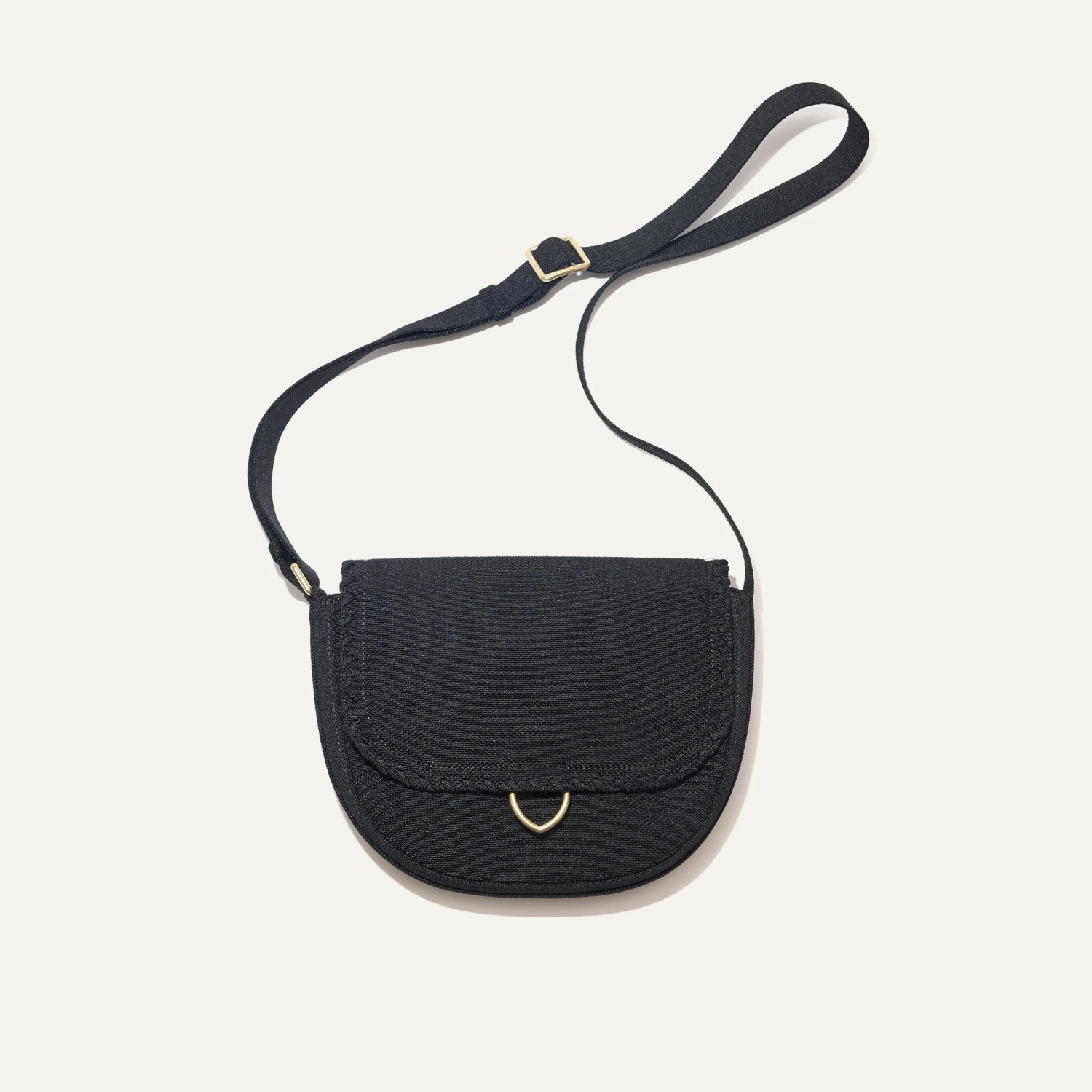 Rothy's The Saddle Bag - Black 1 Rothy's The Saddle Bag - Black