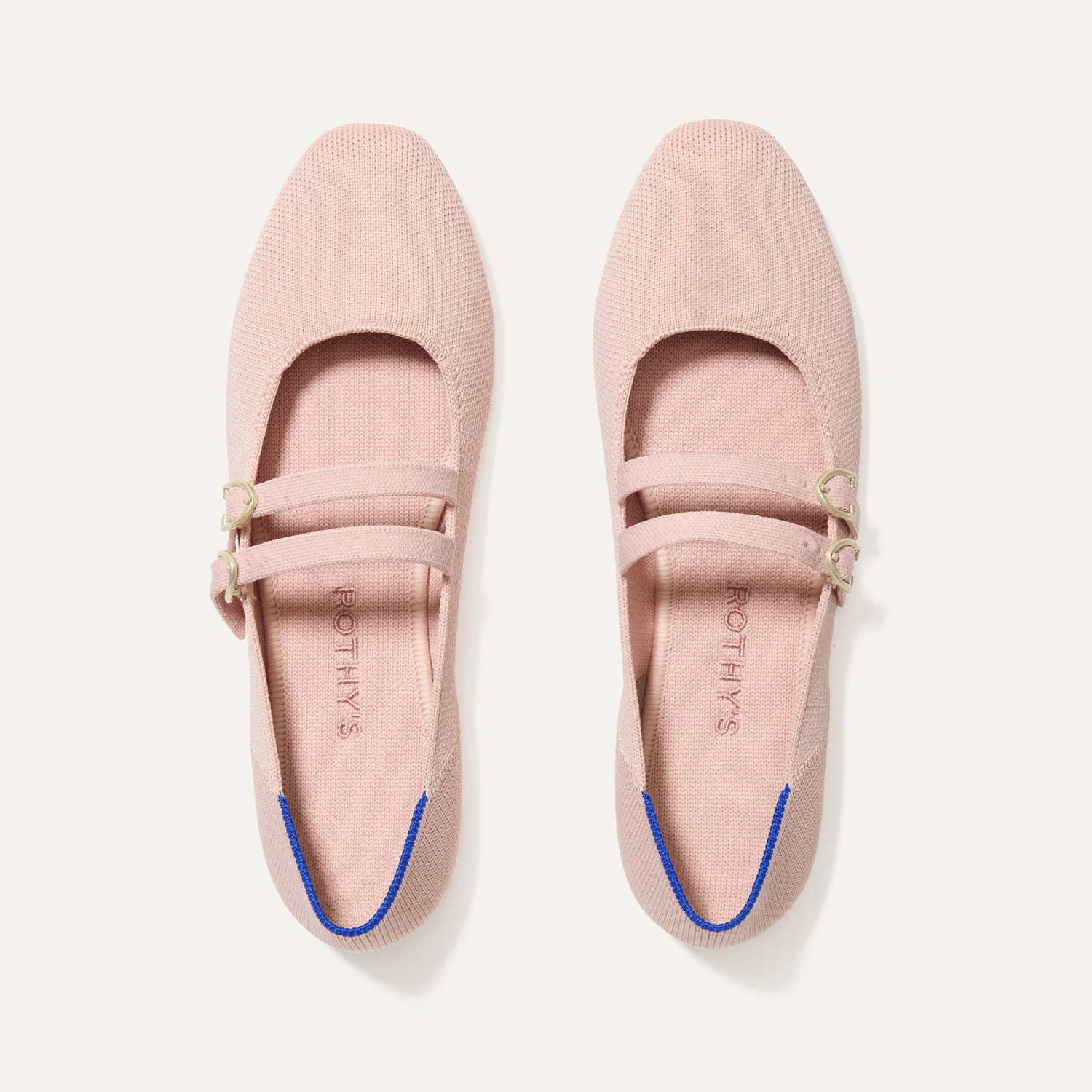 Rothy's The Double Buckle Mary Jane - Ballerina 1 Rothy's The Double Buckle Mary Jane - Ballerina