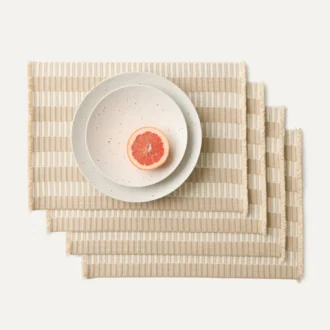 Rothy's The Placemat (Set Of 4) - Almond Fringe