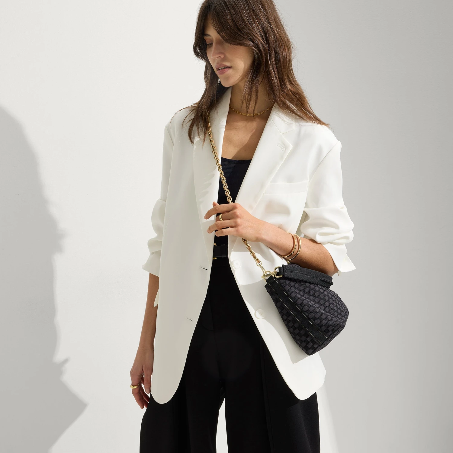 Rothy's The Crossbody Strap - Wren Chain 2 Rothy's The Crossbody Strap - Wren Chain - Image 2