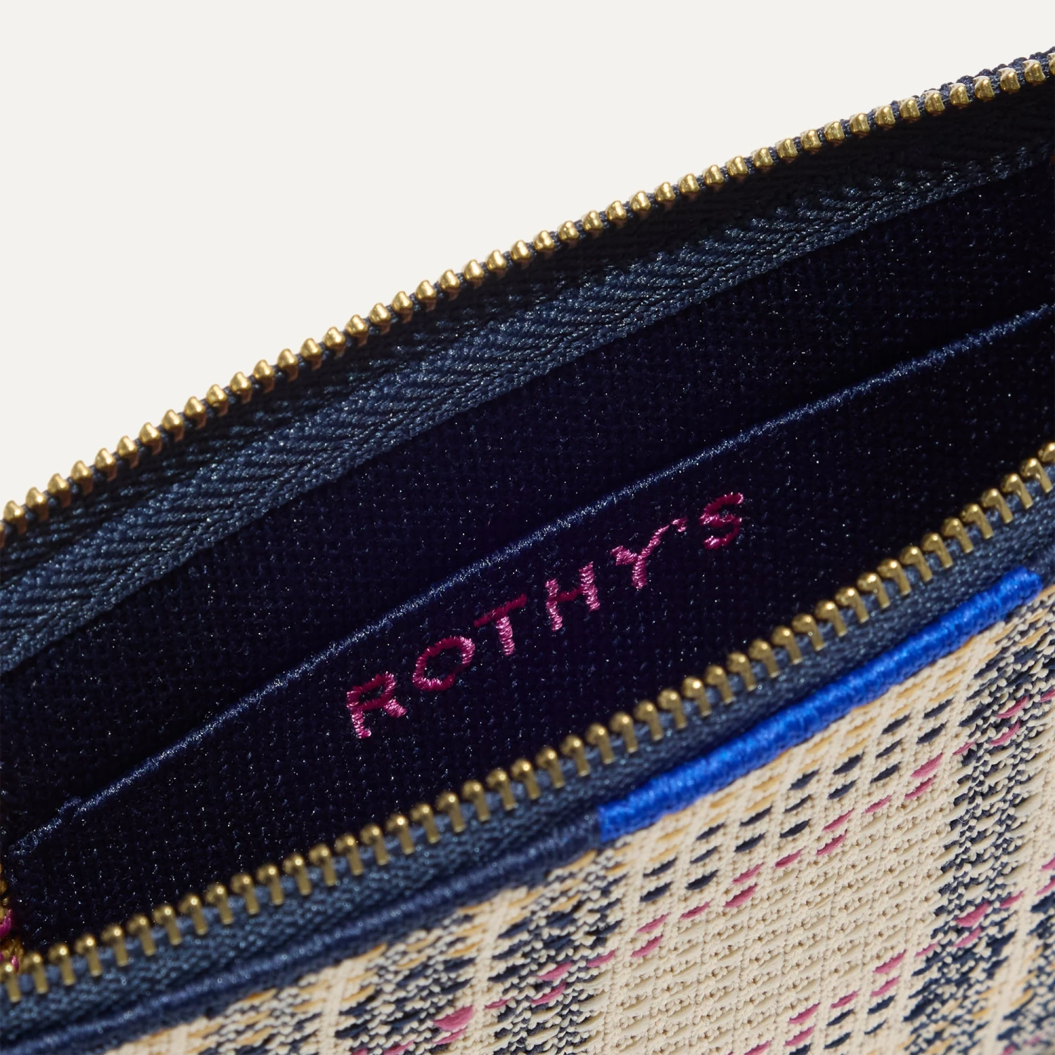 Rothy's The Wallet Wristlet - Spring Plaid 4 Rothy's The Wallet Wristlet - Spring Plaid - Image 4