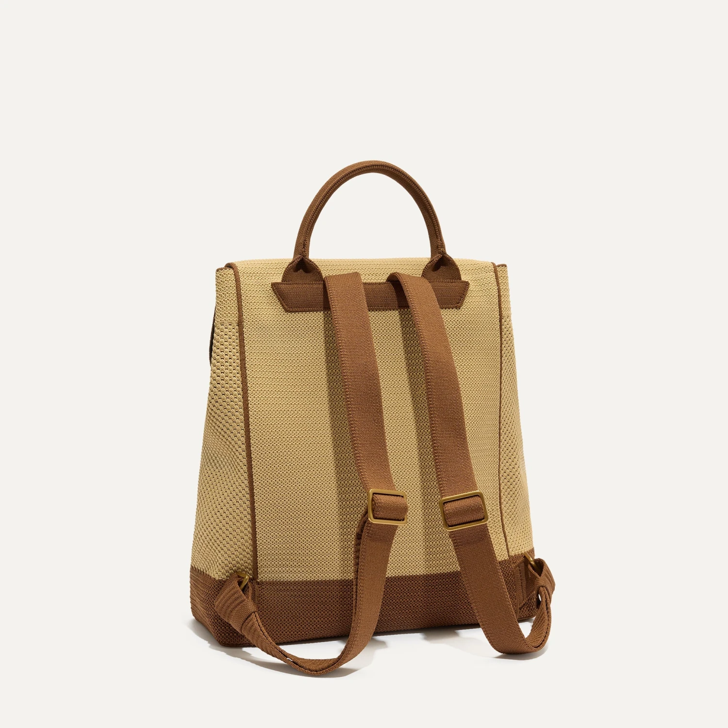 Rothy's The Cinch Backpack - Brown Butter 8 Rothy's The Cinch Backpack - Brown Butter - Image 8