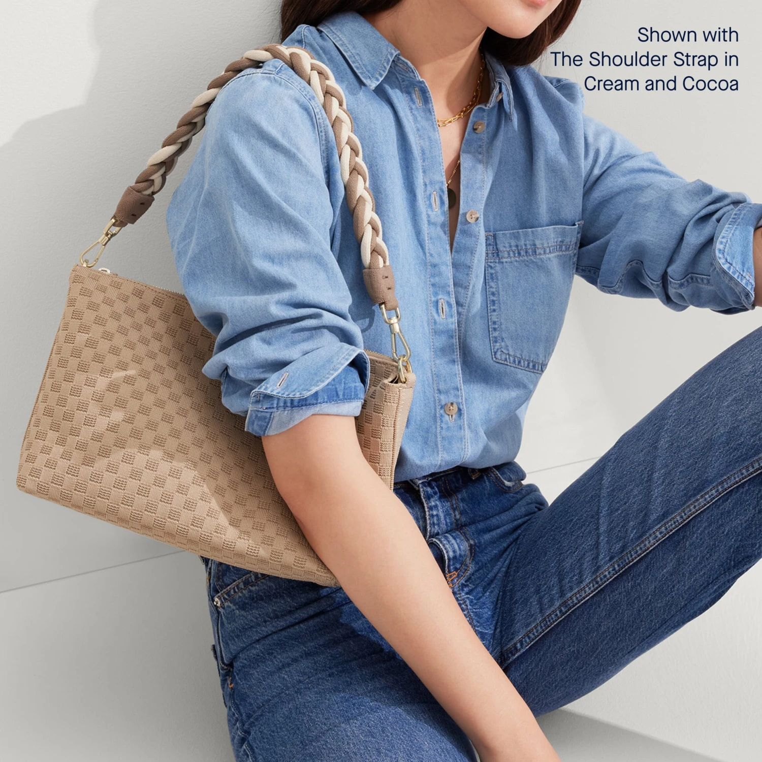 Rothy's The Daily Crossbody - Knot Brown 8 Rothy's The Daily Crossbody - Knot Brown - Image 8